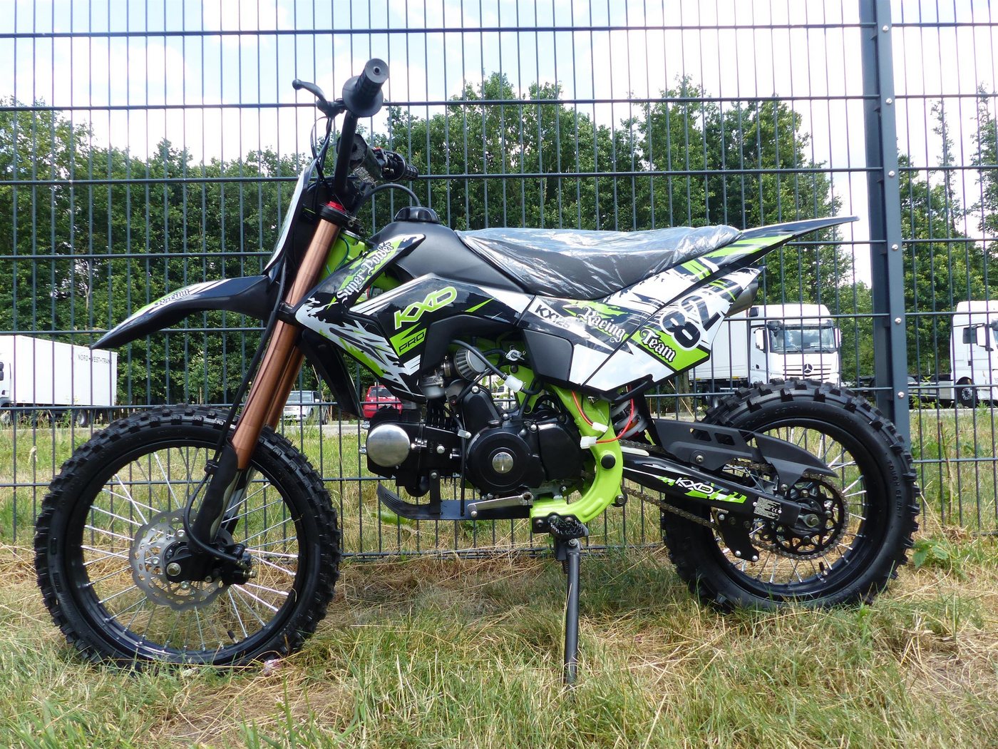 Thumbnail - RV-Parts Mountainbike 125ccm Dirtbike Cross Bike Pocketbike KXD 609 4 Takt 4 Gang E-Start, 4 Gang