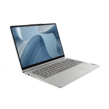 Lenovo IdeaPad Flex 5, fertig eingerichtetes Business-Notebook (35,60 cm/14 Zoll, Intel Core i5 1235U, Intel Iris Xe Graphics, 500 GB SSD, #mit Funkmaus +Notebooktasche)