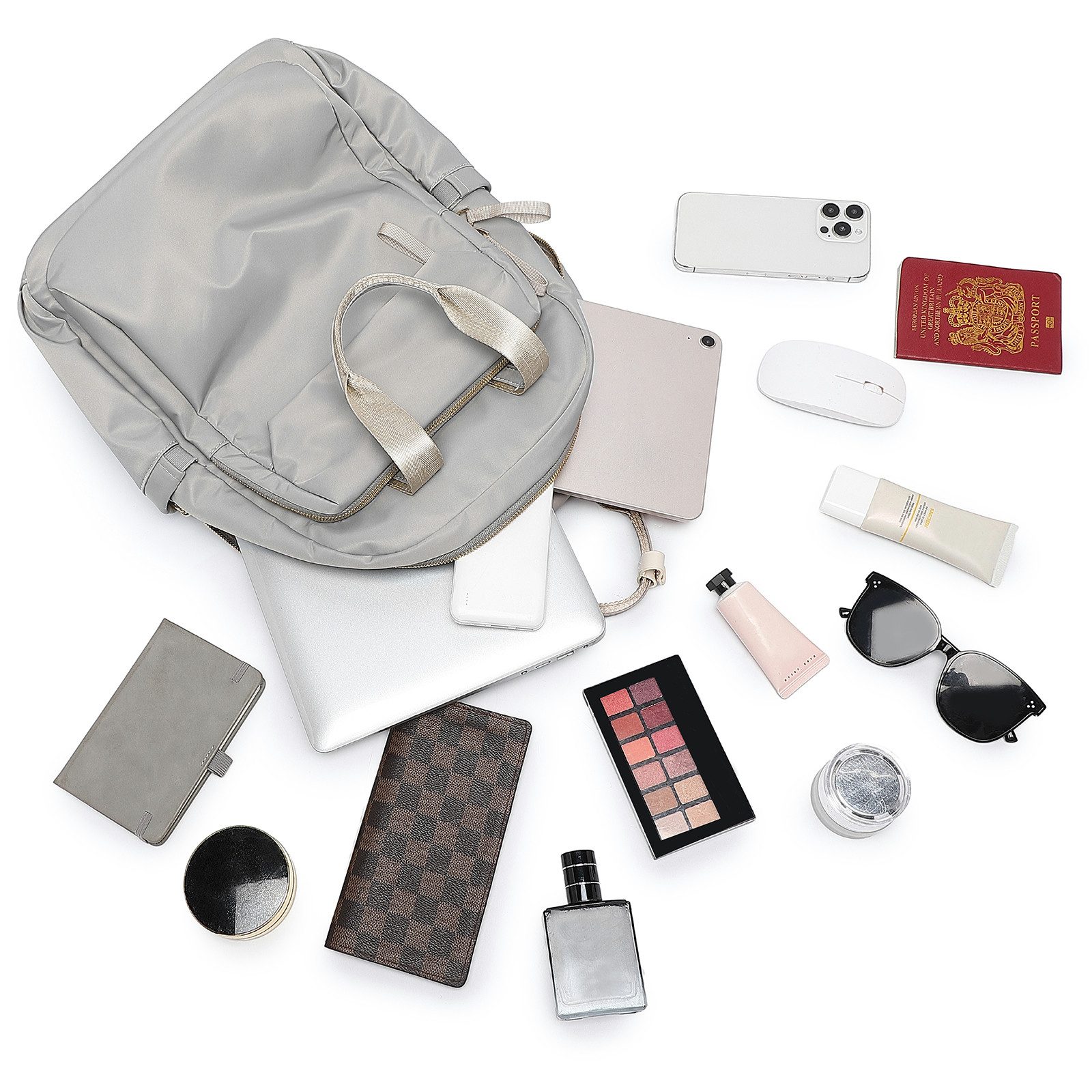 Miss Lulu Rucksack Stylischer Rucksack – Leicht, wasserabweisend, mit Laptopfach – Bild 3 von 5