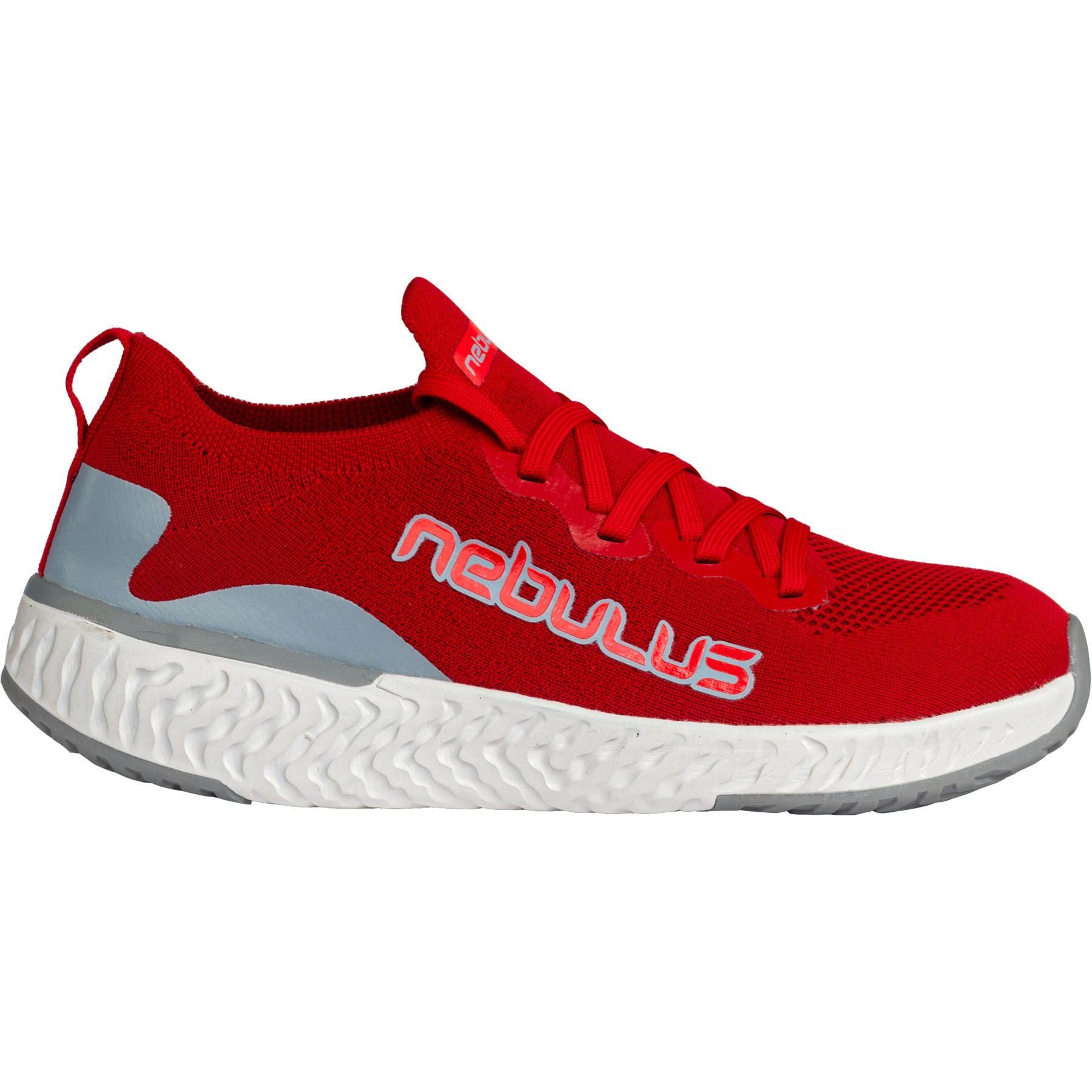Nebulus UNIQUE, P5794 - Damen, rot-grau, 39 Sneaker