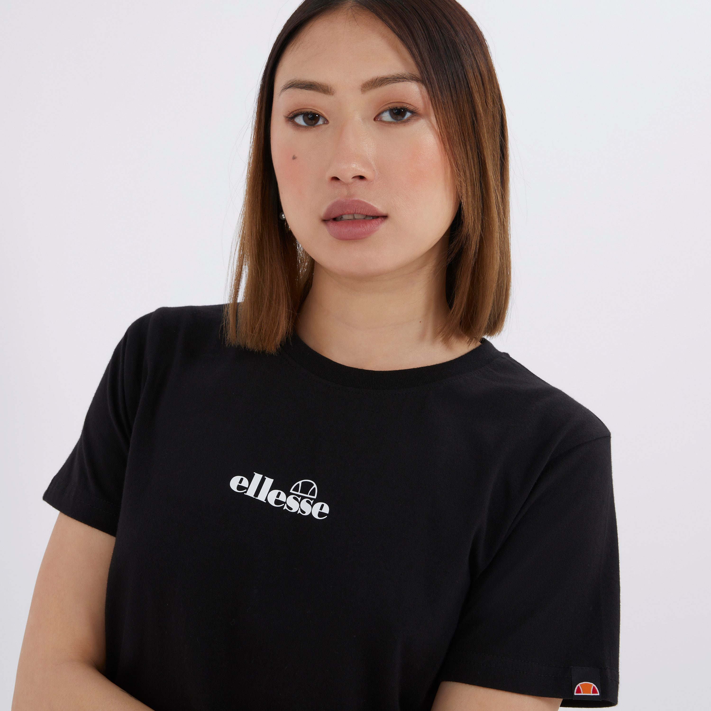 Ellesse T-Shirt SVETTA T-SHIRT Kurzarm, mit Rundhalsausschnitt, aus Baumwolle