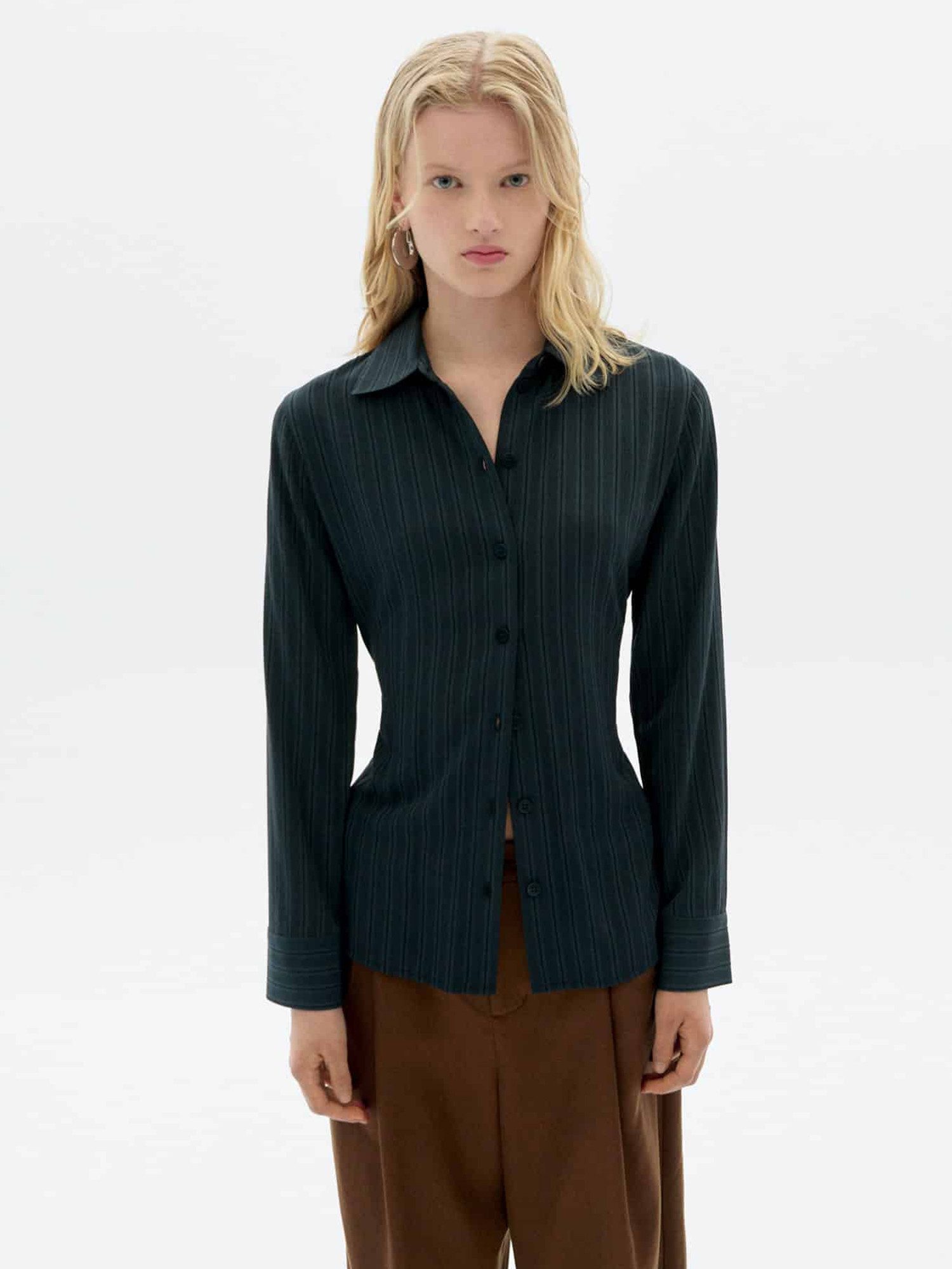 Thinking Mu Hemdbluse Katha Blouse EcoVero