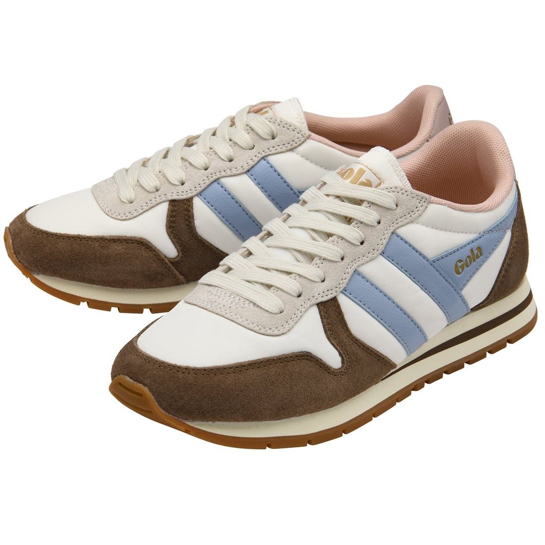 Gola Daytona Chute 2026 braun/offwhite/blau Damen Sneaker
