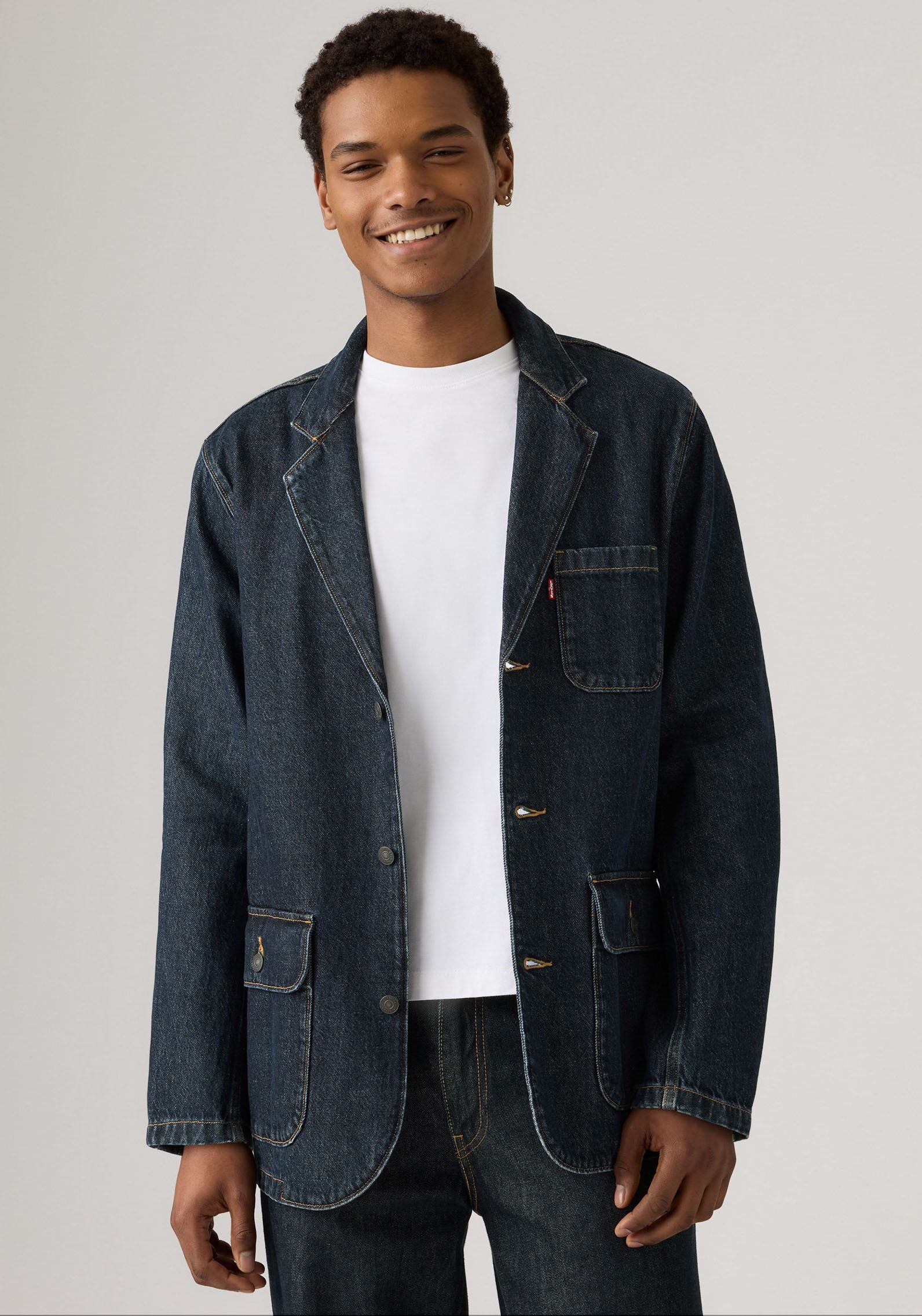 Levi's® Jeansjacke PRESIDIO BLAZER im Blazer-Style