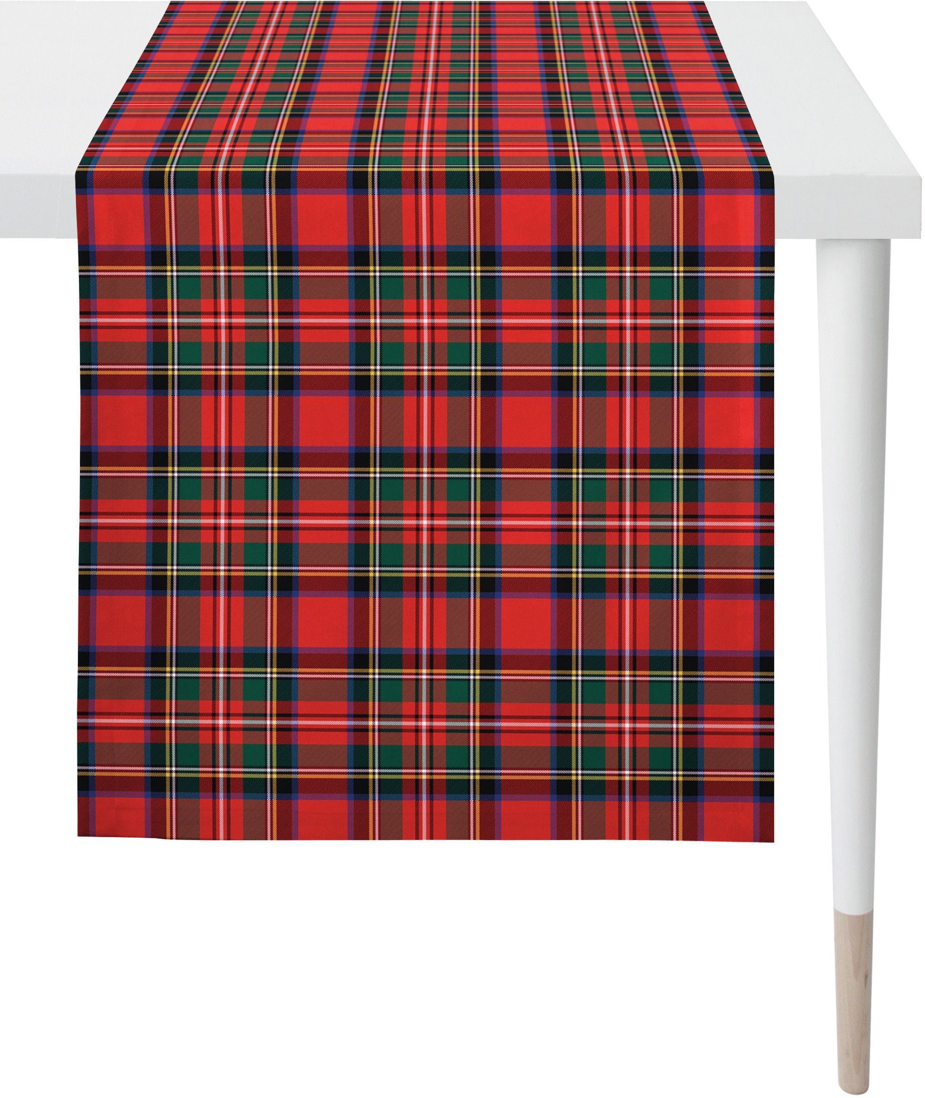 APELT Tischläufer 9539 WINTERWELT, Weihnachtsdeko, Weihnachten (1-tlg), Digitaldruck