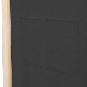 vidaXL Raumteiler Raumteiler spanische Wand Trennwand 5tlg Paravent Grau 200 x 170 x 4 c