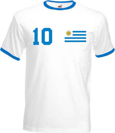 Youth Designz T-Shirt Herren T-Shirt im Fußball Trikot Look mit trendigem Motiv
