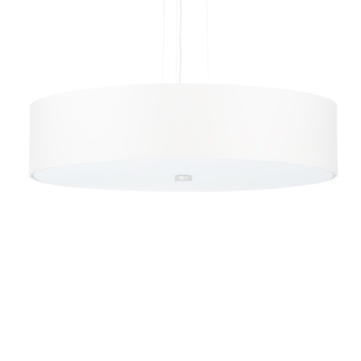 SOLLUX lighting Kronleuchter Kronleuchter Skala 50 Weiß, Nicht enthalten