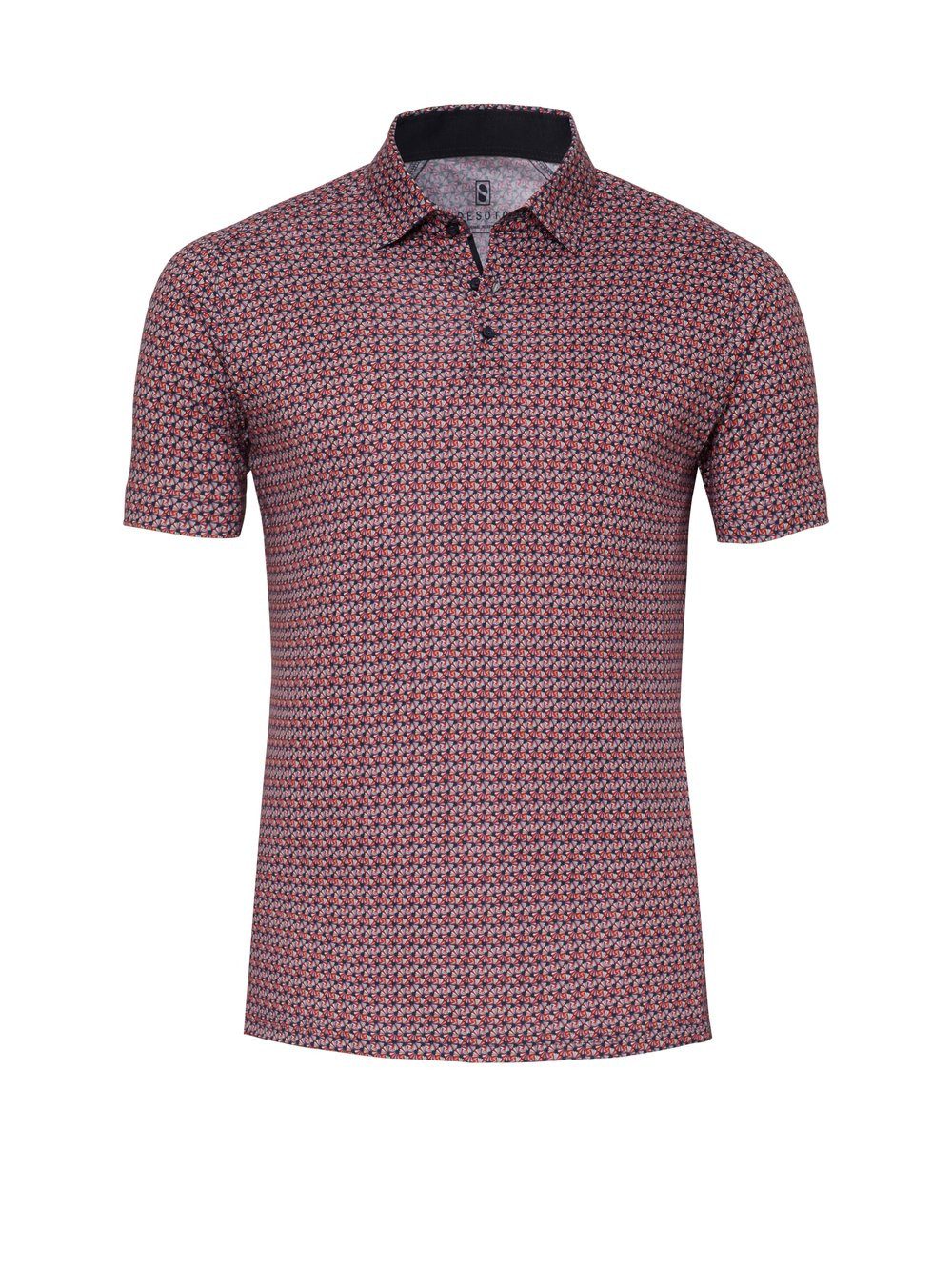 DESOTO Poloshirt Casual Polo Kent 1/2