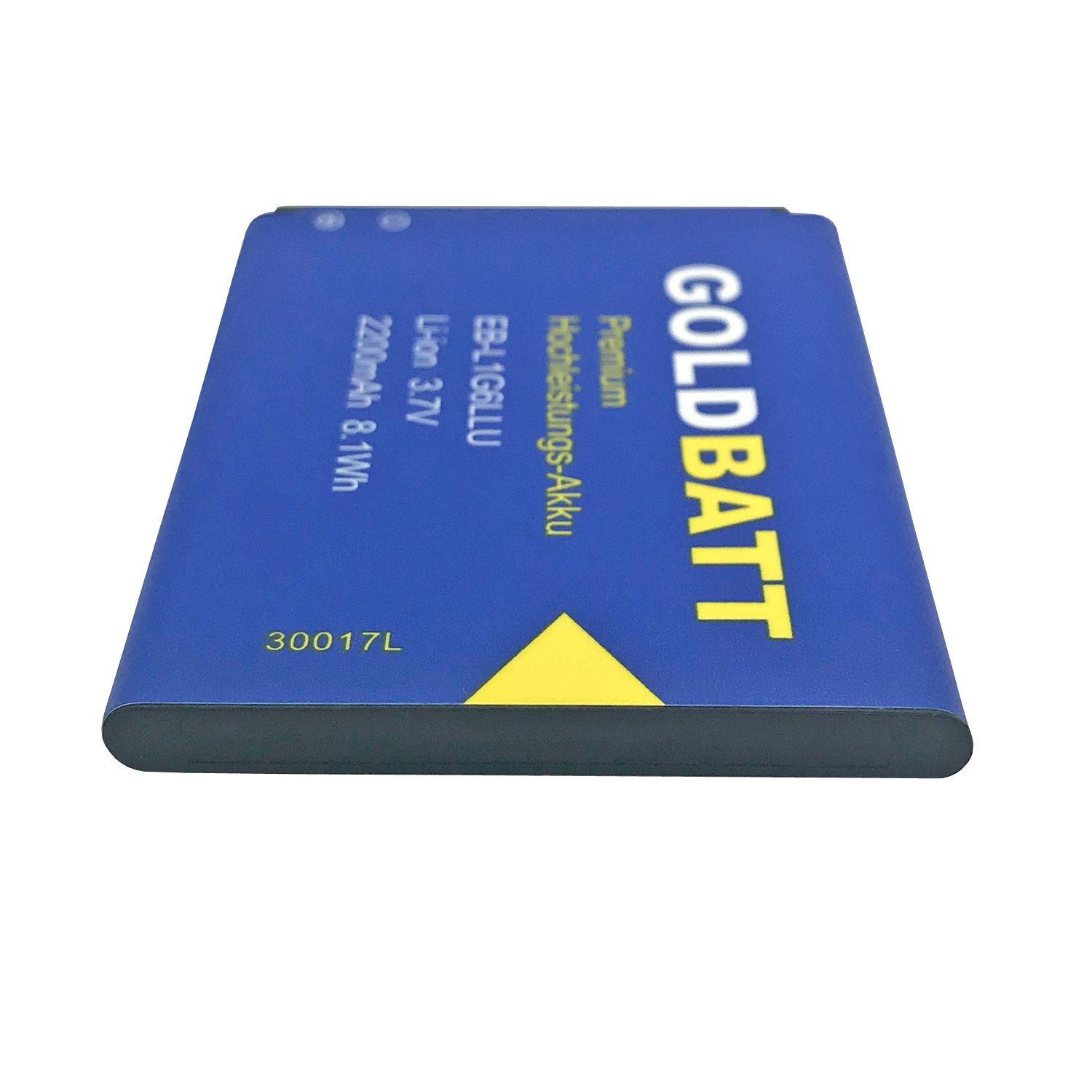 GOLDBATT Akku für Samsung Galaxy S3 I9300 GTi9300 GTi9305 LTE i939 i9300 Akku Ersatzakku Akku 2200 mAh (3,7 V, 1 St), optimale Passgenauigkeit, 100 % kompatibel