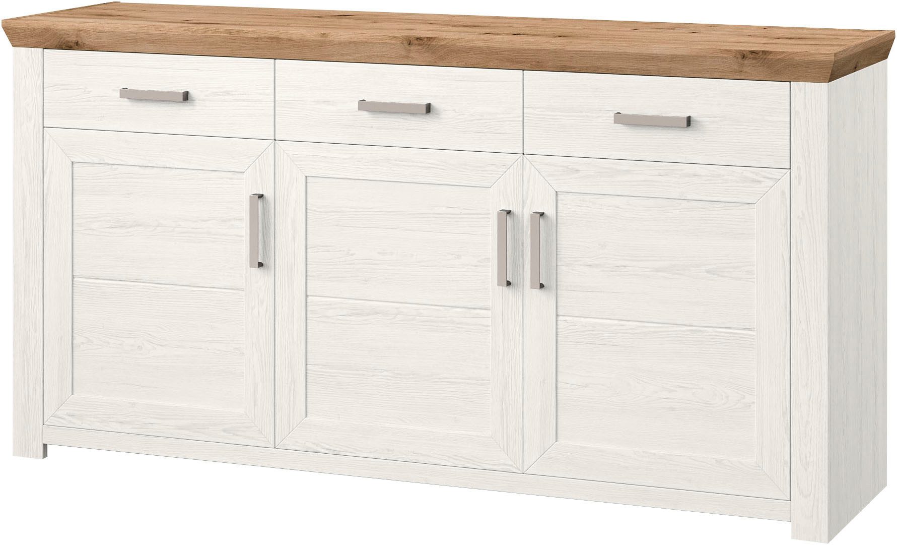 set one by Musterring Sideboard York, Typ 52, in 3 Farbvarianten, Landhaus- günstig online kaufen