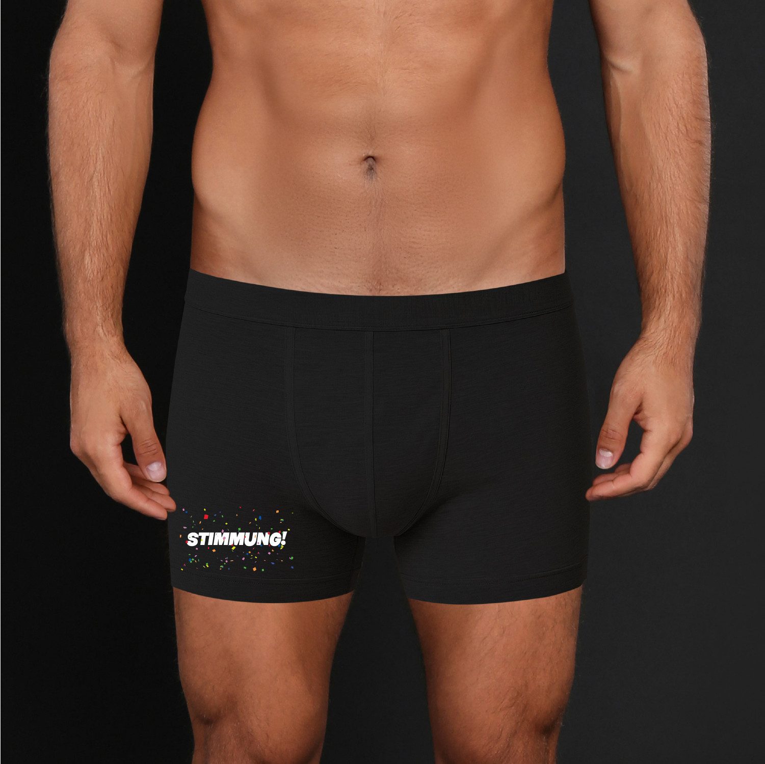 deinshirt Boxershorts Boxershorts Boxershorts Stimmung! mit Motiv bedruckt