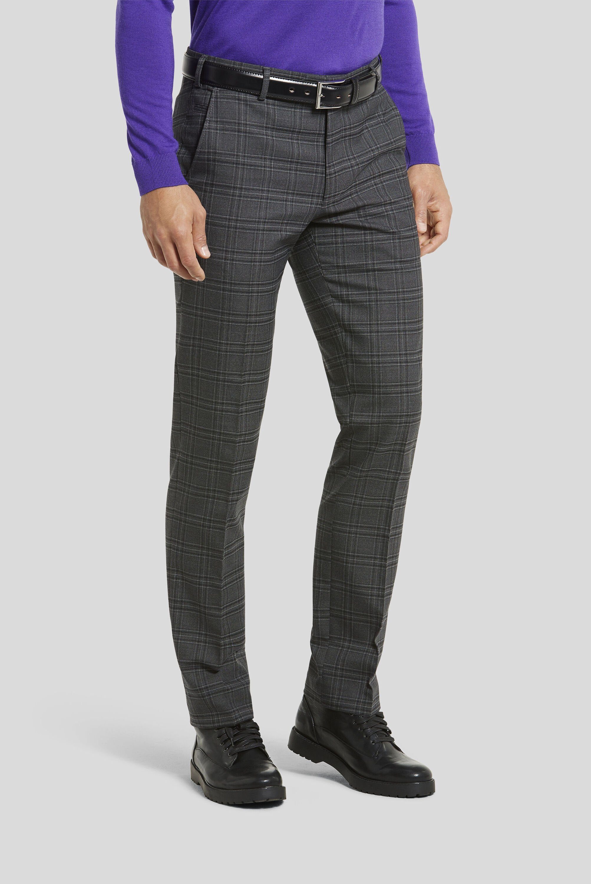 Business Anzughose Herren – Hohe Taille, Stretch, Flatfront, Gerades Bein, Regular Fit, Für Büro & Freizeit