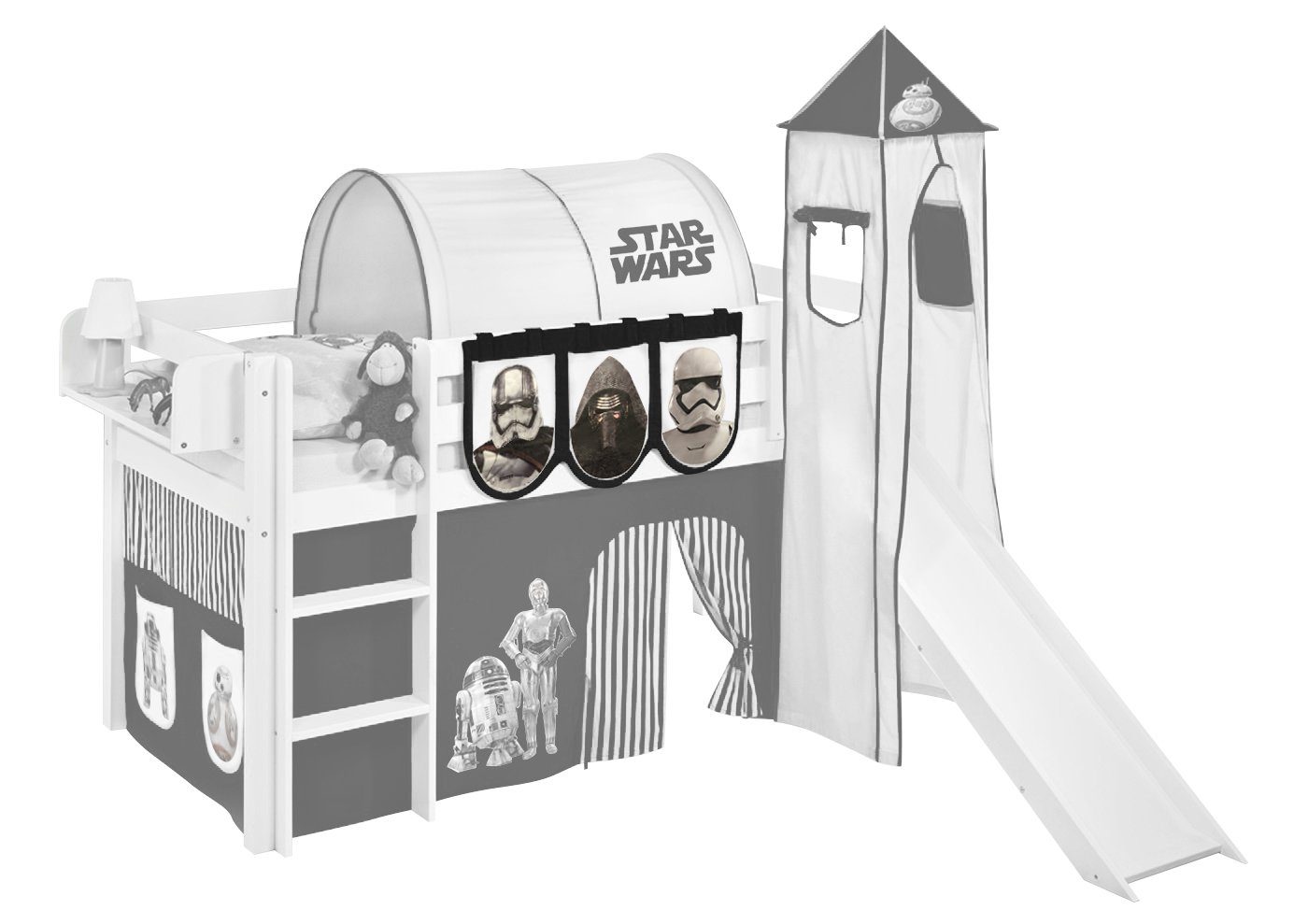 Lilokids Betttasche Hängetaschen Star Wars Blau - für Hochbett, Spielbett und Etagenbett