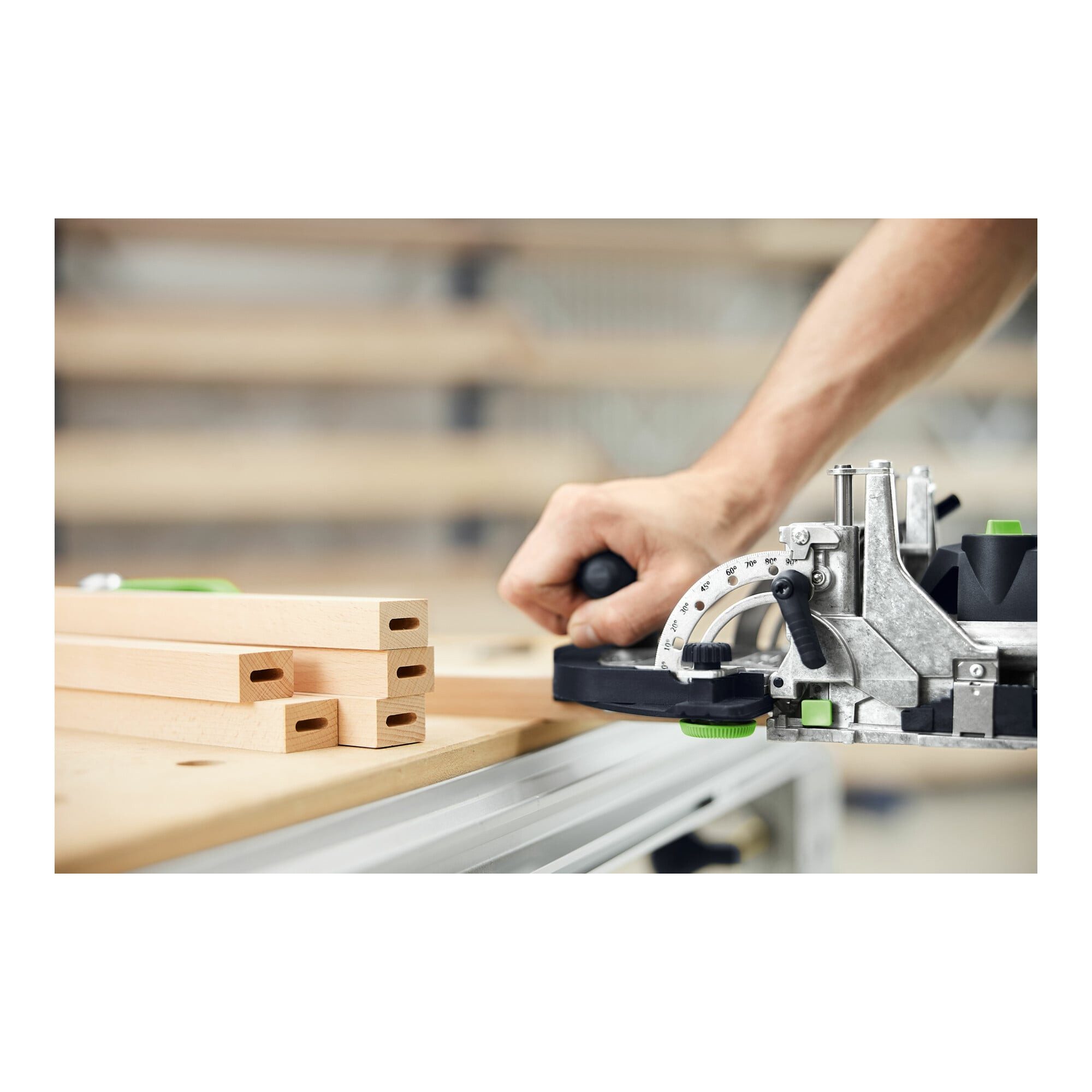 FESTOOL Flachdübelfräse Festool Dübelfräse DOMINO DF 500 RQ-Plus