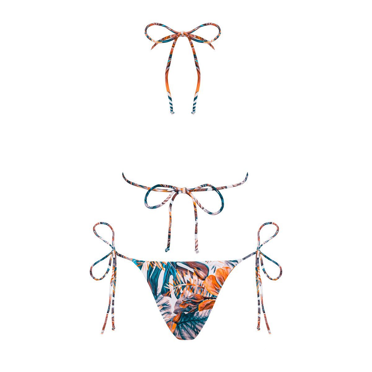 Obsessive Push-Up-Bikini Obsessive - OB Tropicanes bikini pink - (L,M,S,XL)