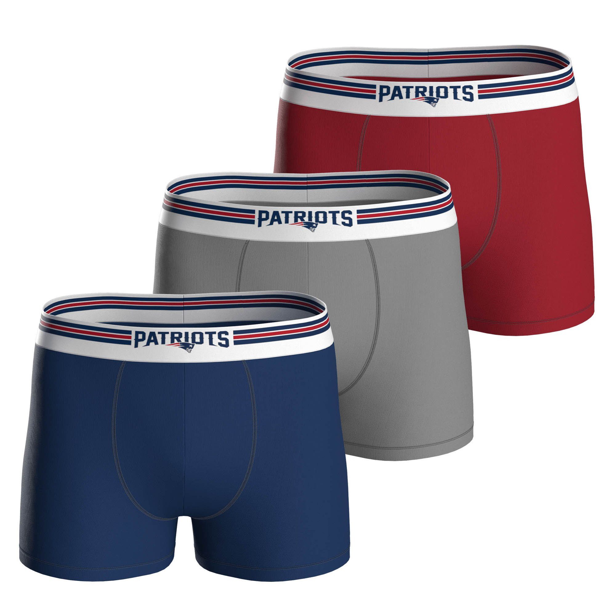 Boxer Herren Boxershort 3er Pack Baumwolle