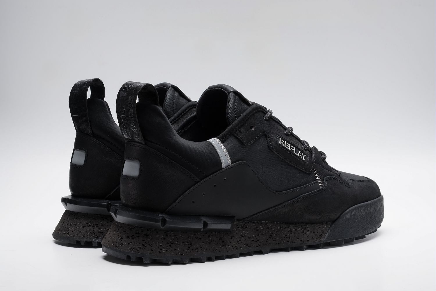 Replay Sneaker Schnürschuh, Halbschuh, Trend Sneaker mit Anziehlasche