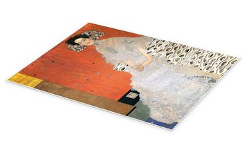 Posterlounge Poster Gustav Klimt, Fritza Riedler, Wohnzimmer Malerei