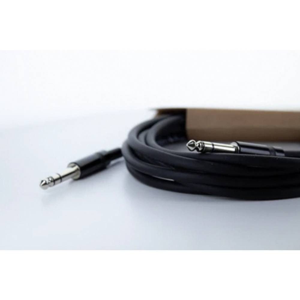Cordial Balanced Connector 1: Plug 6.3 stereo black/Plug 6.3 stereo 14815 Audio- & Video-Kabel