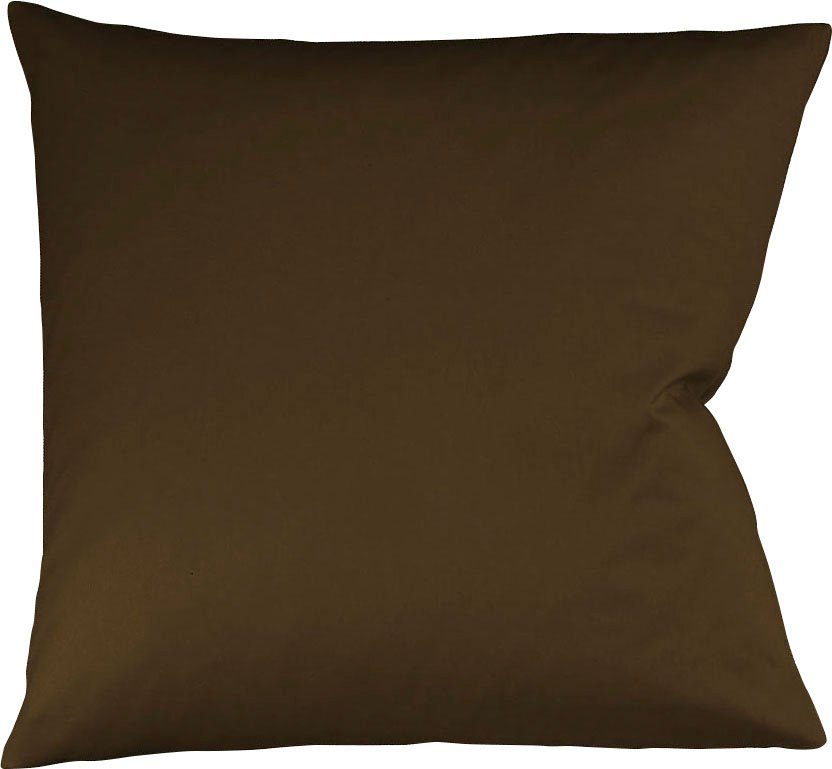 fleuresse Kissenbezüge Colours, (2 Stück), edler, bügelfreier Interlock-Jersey aus 100% Baumwolle