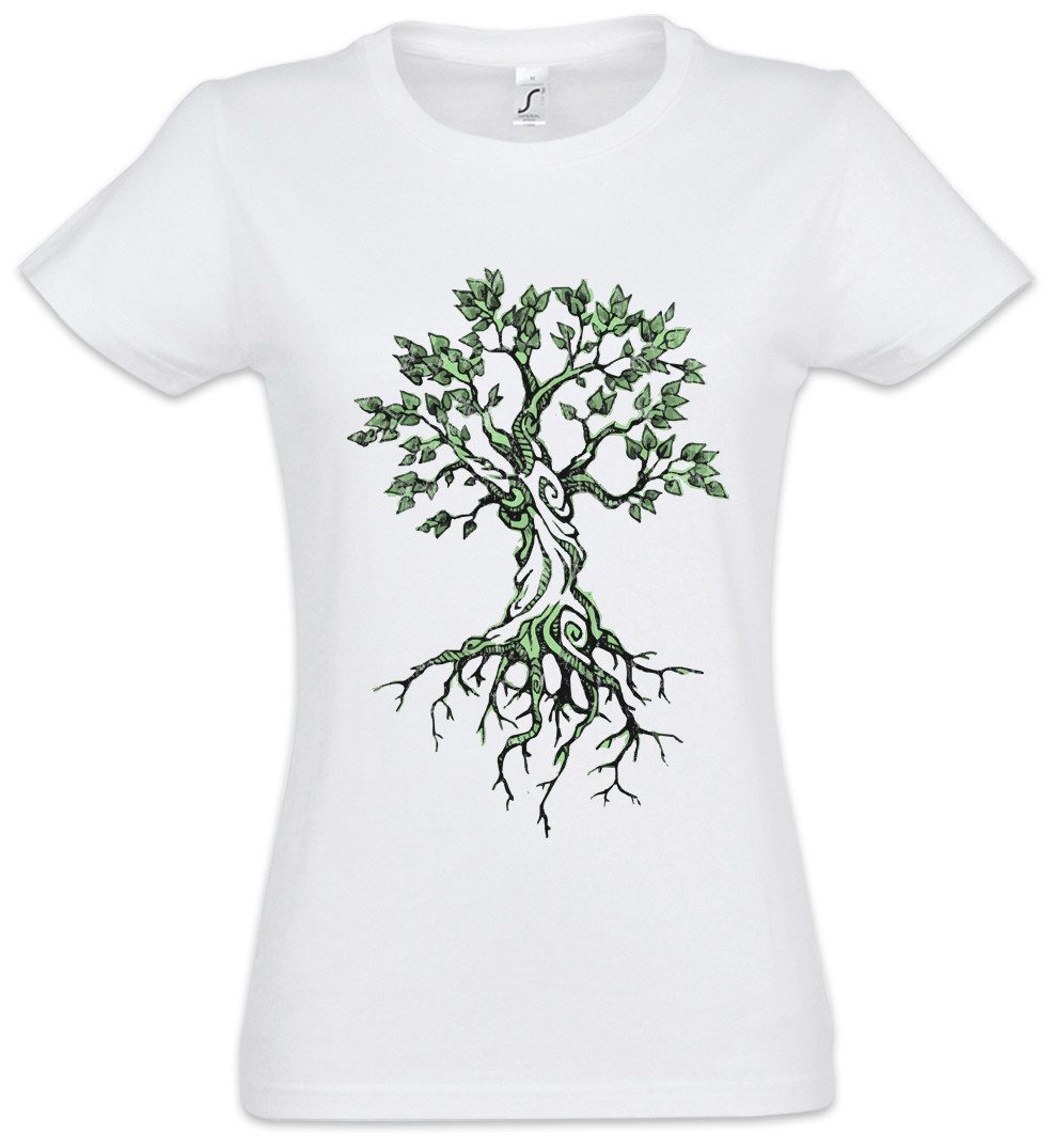 Urban Backwoods Print-Shirt Yggdrasil VIII Damen günstig online kaufen