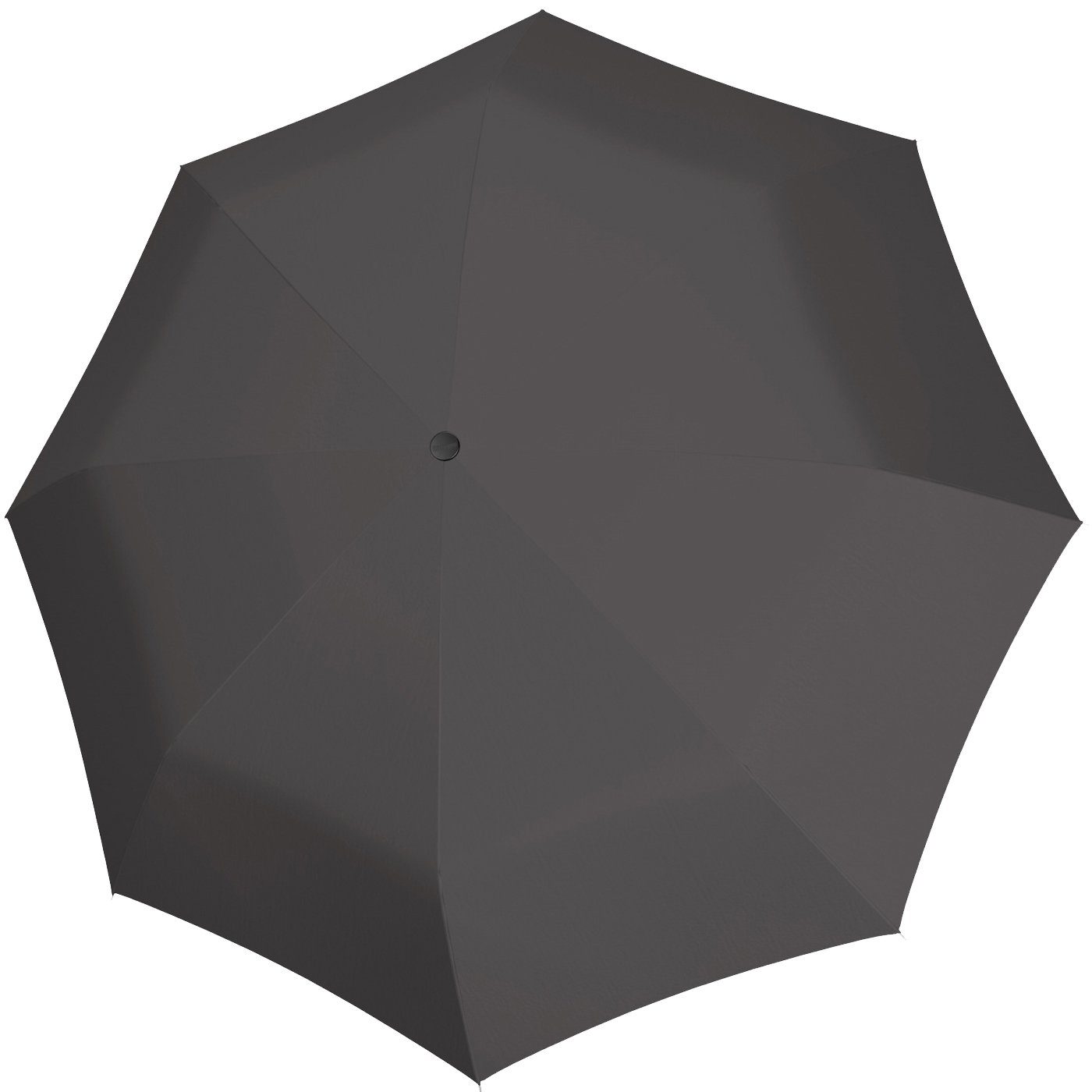 Manual PET, PFC-frei Taschenregenschirm grau dust nachhaltiger Knirps® Damen-Regenschirm, Vision - - recyceltes beschichtet