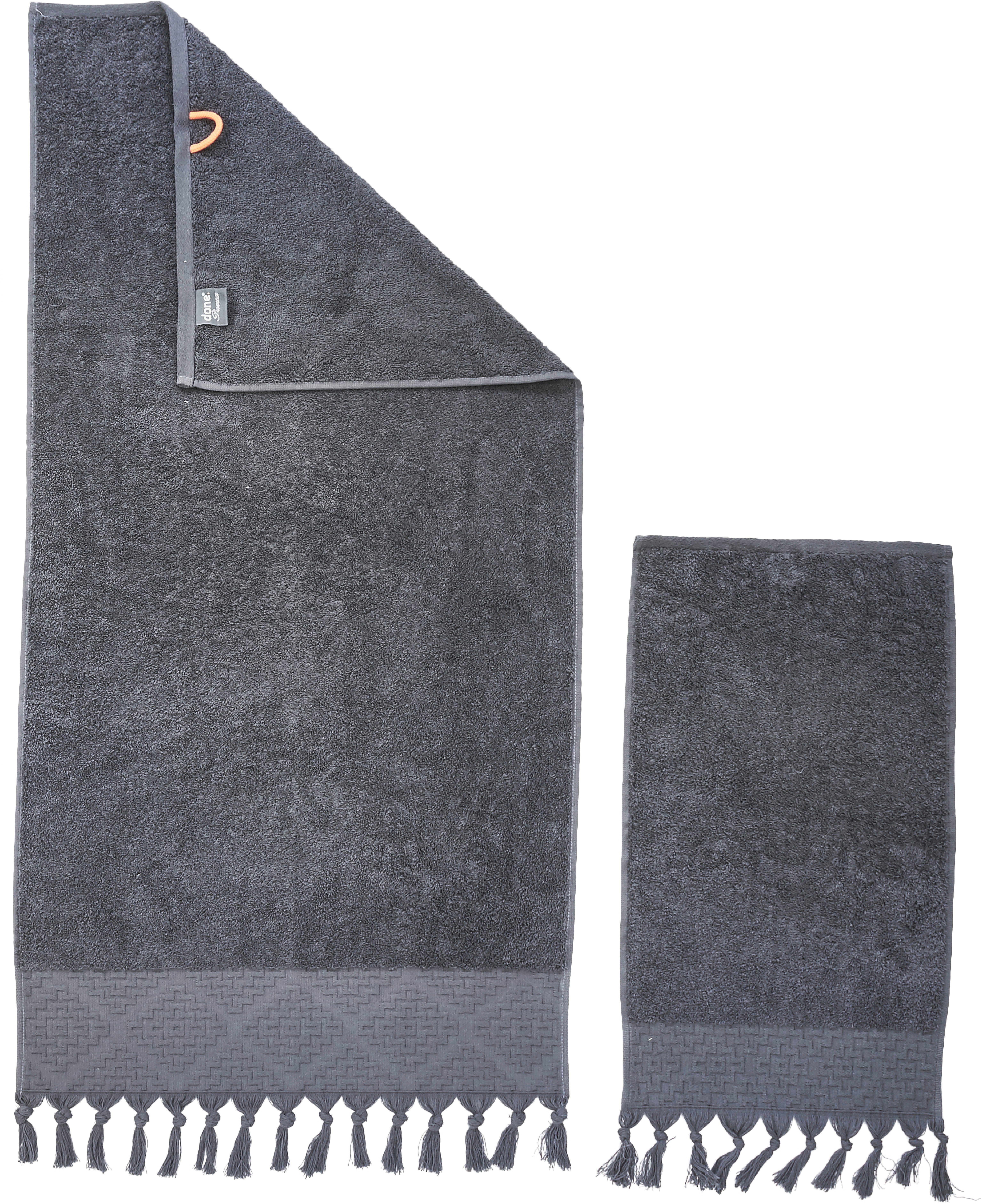 done.® Handtuch Set Provence Bohéme, Walkfrottier (Set, 4-St), Uni Farben, günstig online kaufen