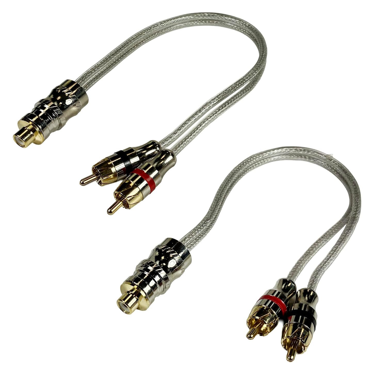 Musway MUSWAY MWYRCA Cinchkabel Y-Adapter 0,25 m Audio- & Video-Kabel