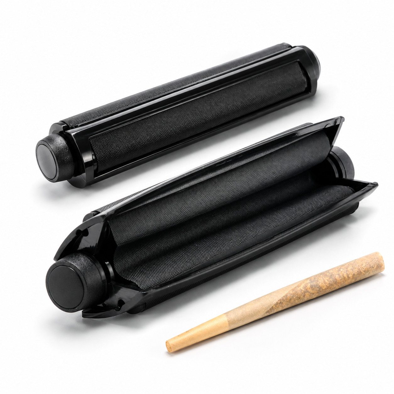 VEKROBOT Tischdrehmaschine Manuelle Stopfhilfe konisch für 110/78 mm schwarzes Kunststoffgehäuse, (1er-Pack, 1-tlg., Manueller Befüller – für 78 mm und 110 mm), Dies ist das perfekte Geschenk für Ihre Lieben und Freunde.