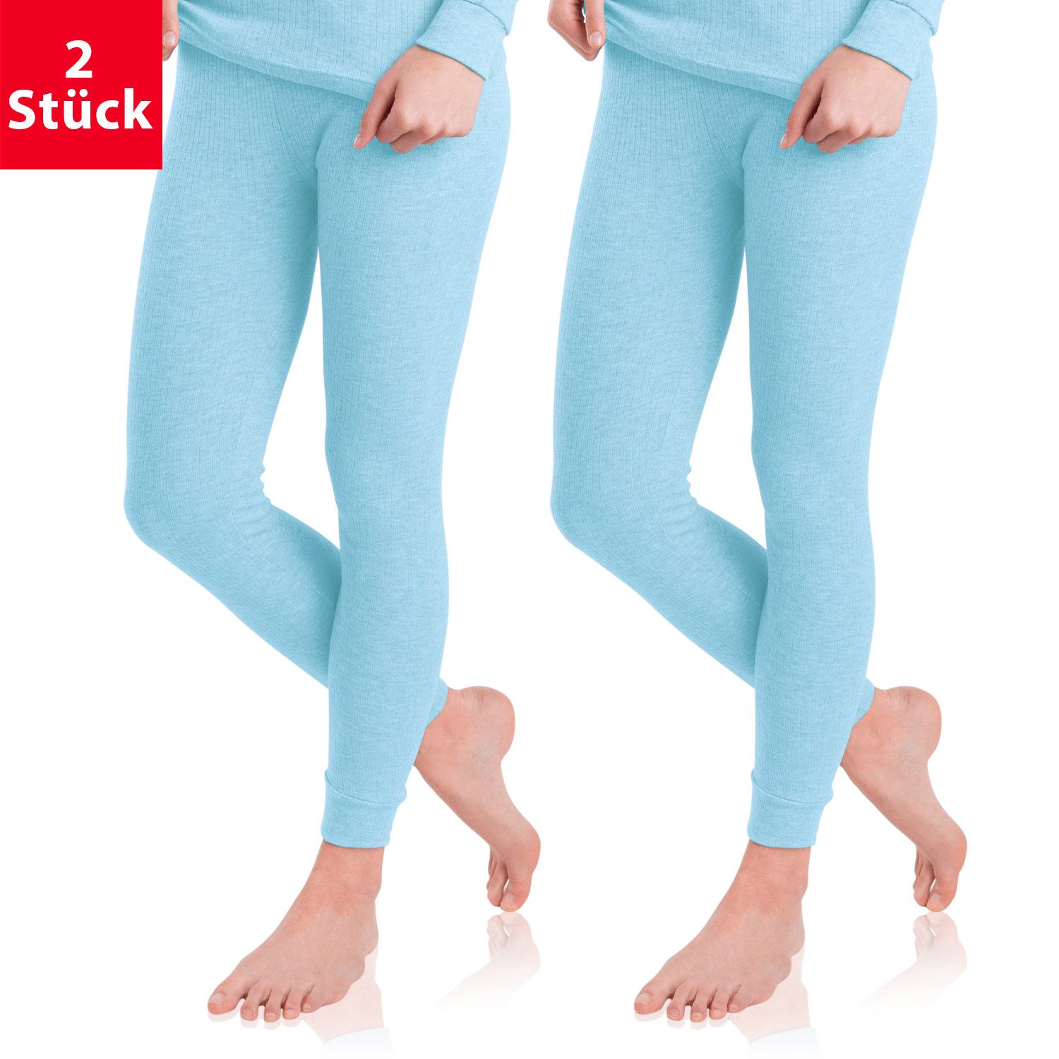 celodoro Thermounterhose 2er Pack Damen Ski- & Thermohose - Lange Winter Unterhose