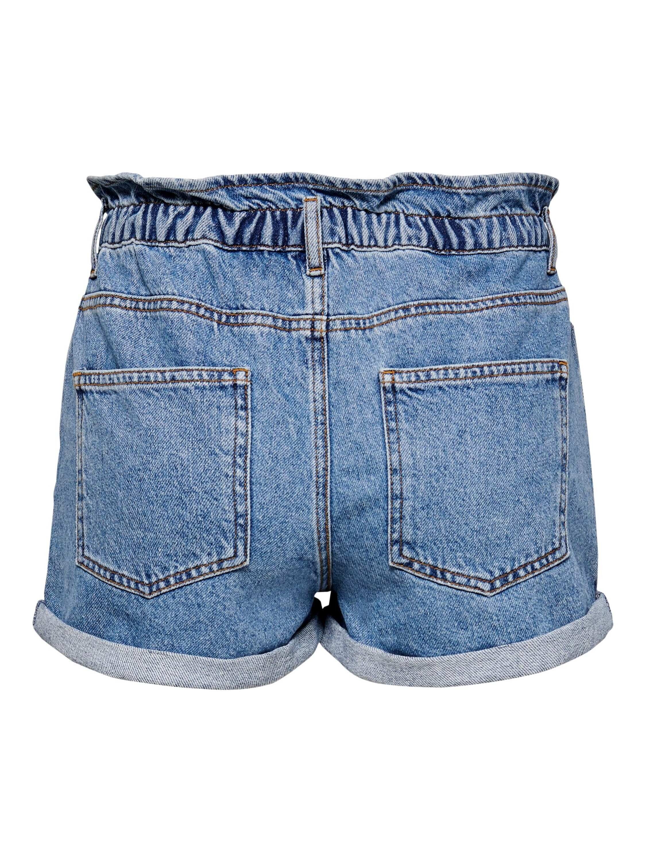 ONLY Jeansshorts ONLCUBA LIFE PAPERBAG günstig online kaufen