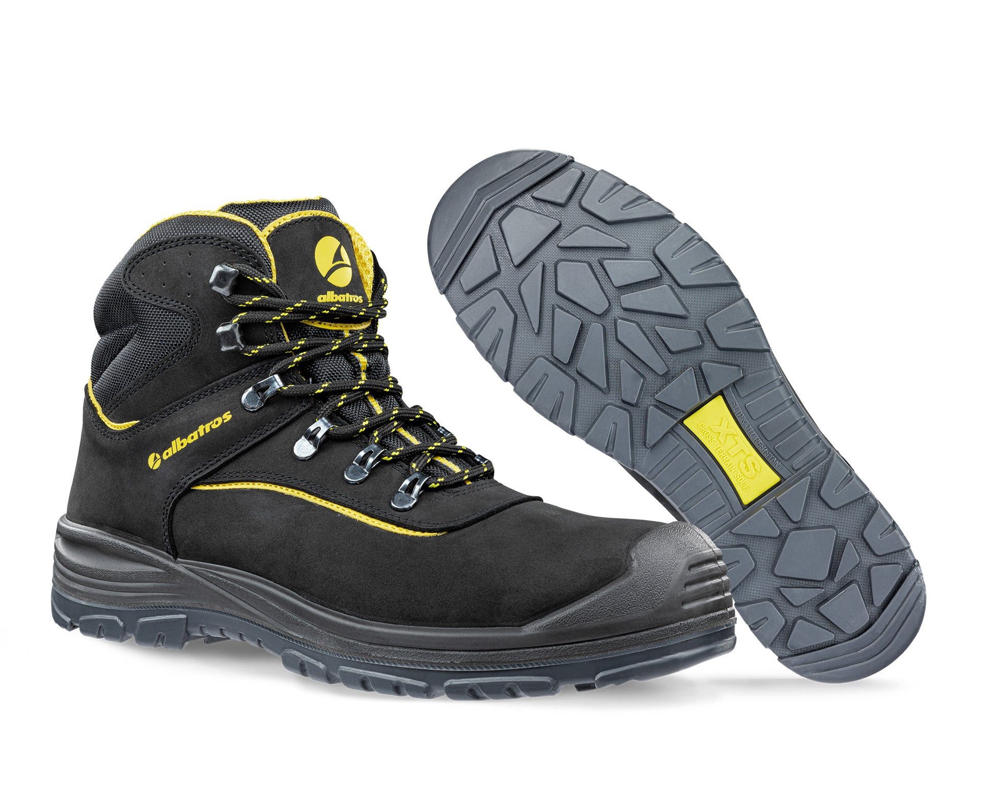 Albatros ALBATROS GRAVEL MID Sicherheitsschuh S3S Sicherheitsschuh Ölbeständige Laufsohle