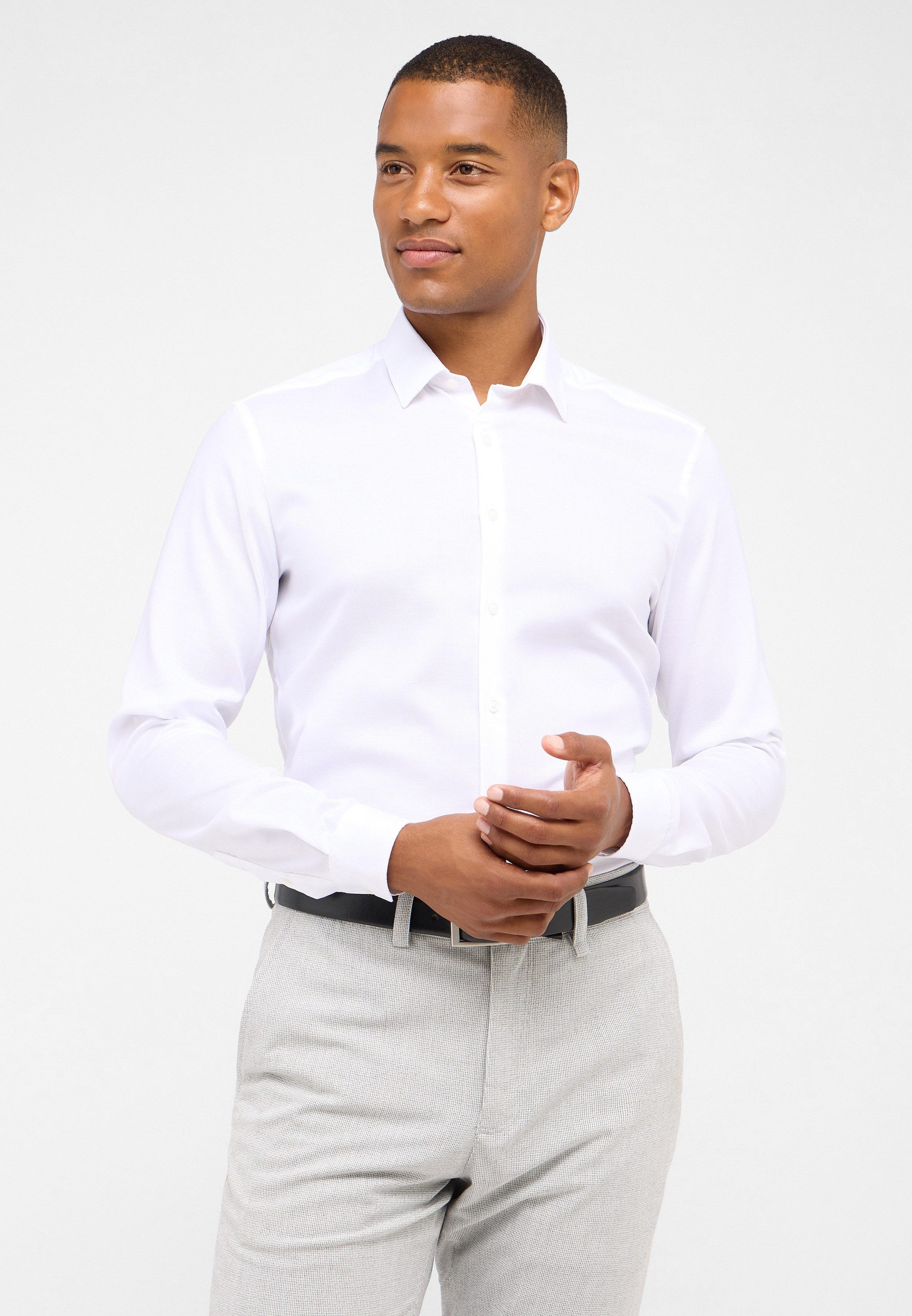 Eterna Langarmhemd SUPER SLIM EASY IRON (bügelleicht) günstig online kaufen