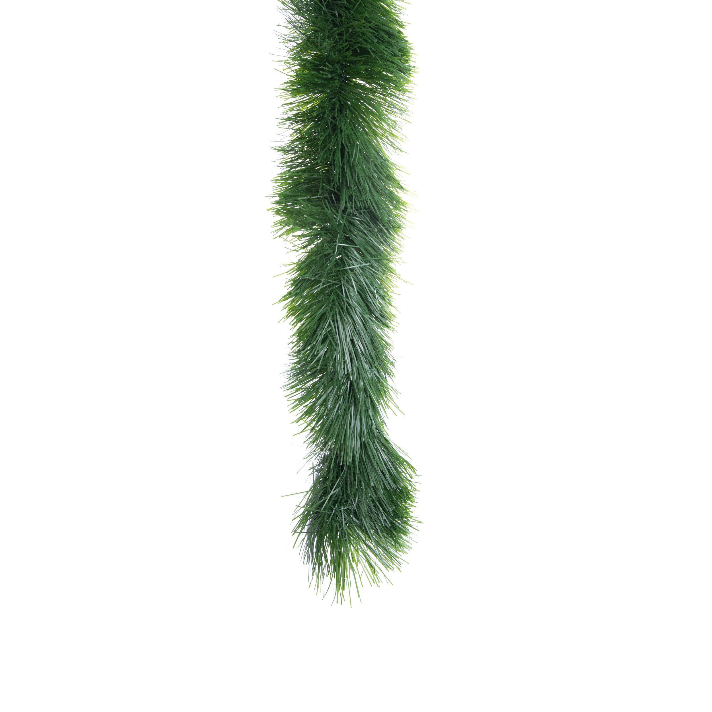 DekoPrinz® Girlanden Weihnachtsschmuck künstlich, Ø70mm x Tannengrün, 6m