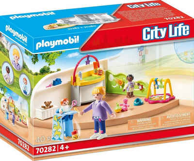Playmobil® Konstruktions-Spielset Krabbelgruppe (70282), City Life, (40 St), Made in Germany