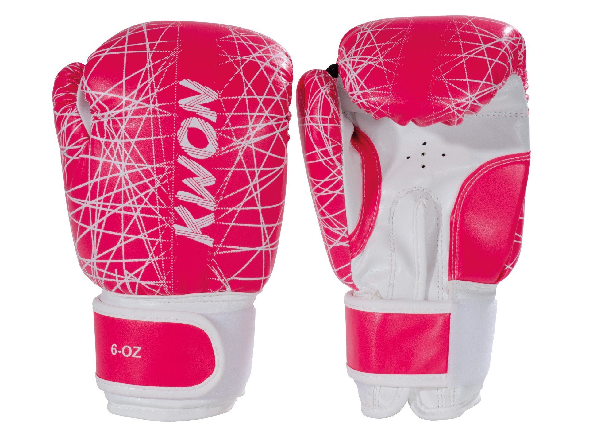 Boxhandschuhe Kinder neon pink blau Box-Handschuhe Boxen Kickboxen MMA Kids
