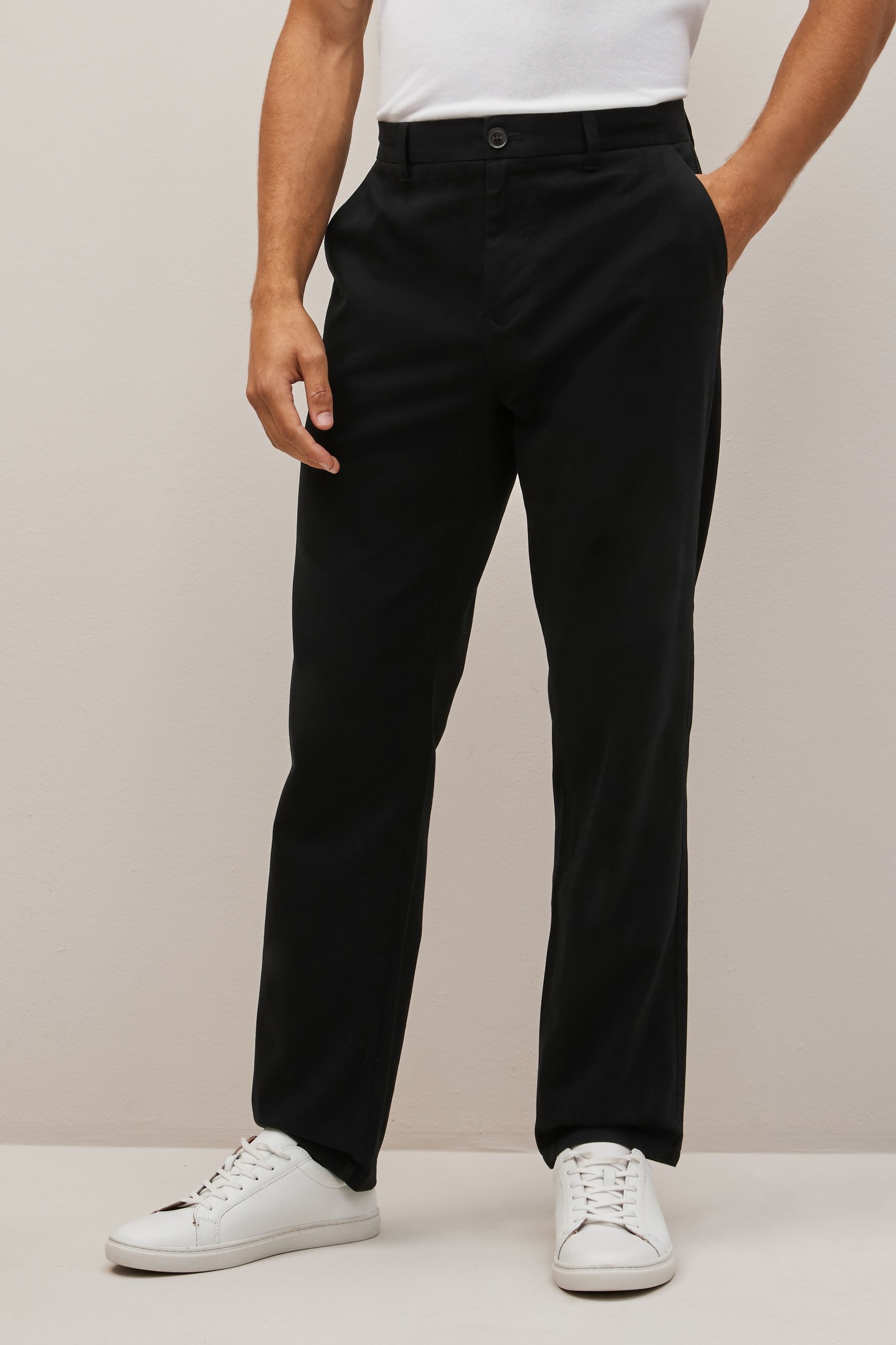 Next Chinohose Chinohose im Straight Fit (1-tlg)