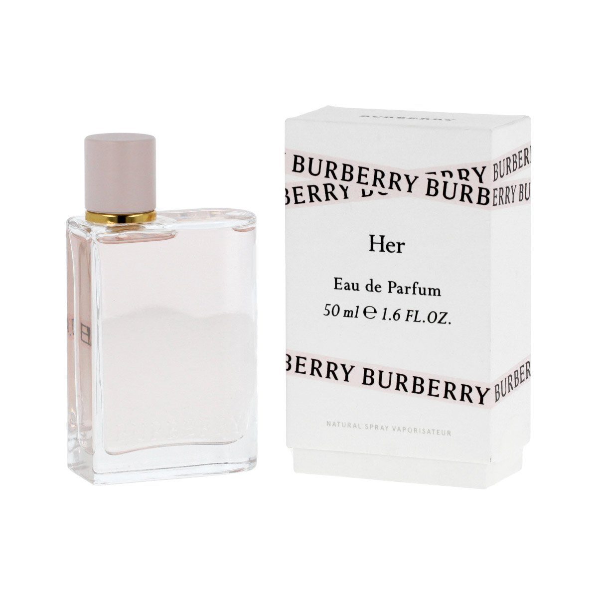 BURBERRY Eau de Parfum Her, Glasflakon, Parfüm EDP, Damenduft