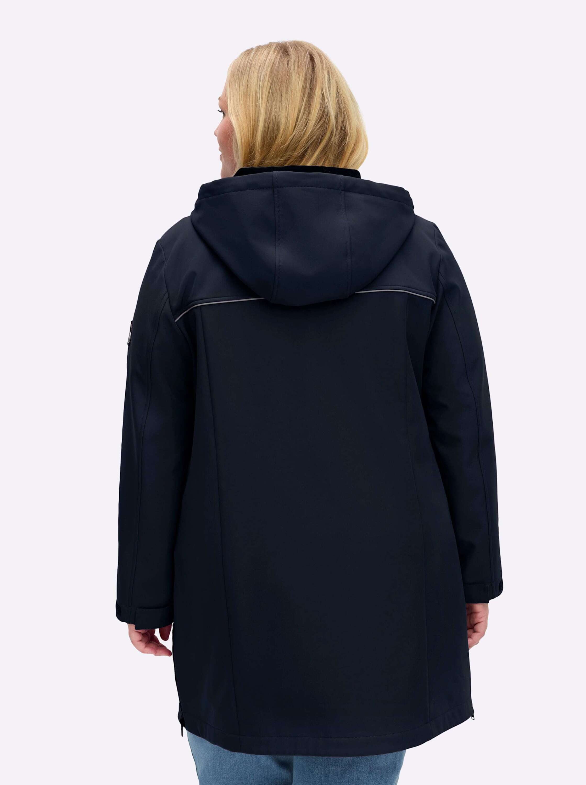 Sheego Allwetterjacke Softshell-Jacke Langarm günstig online kaufen