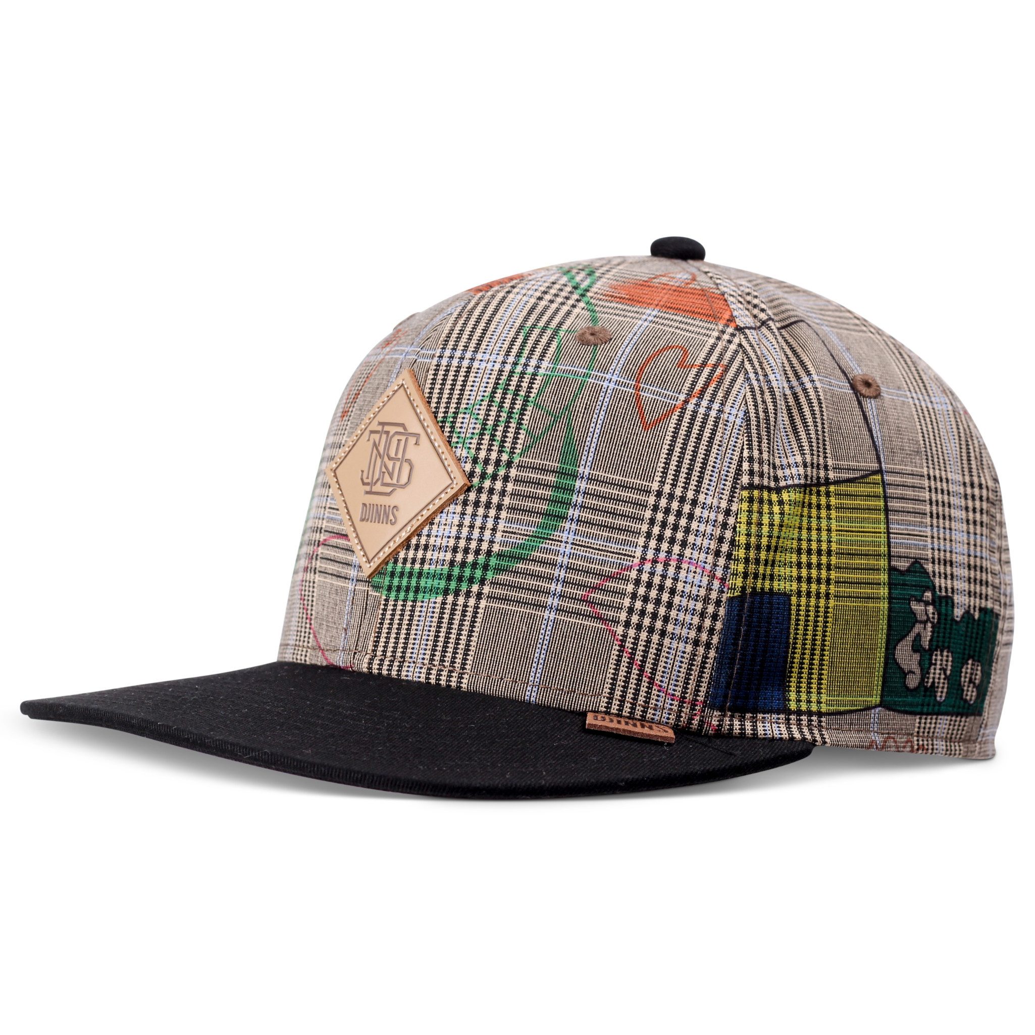 Snapback Cap Djinns 6 Panel Snapback Cap Crinklecheck