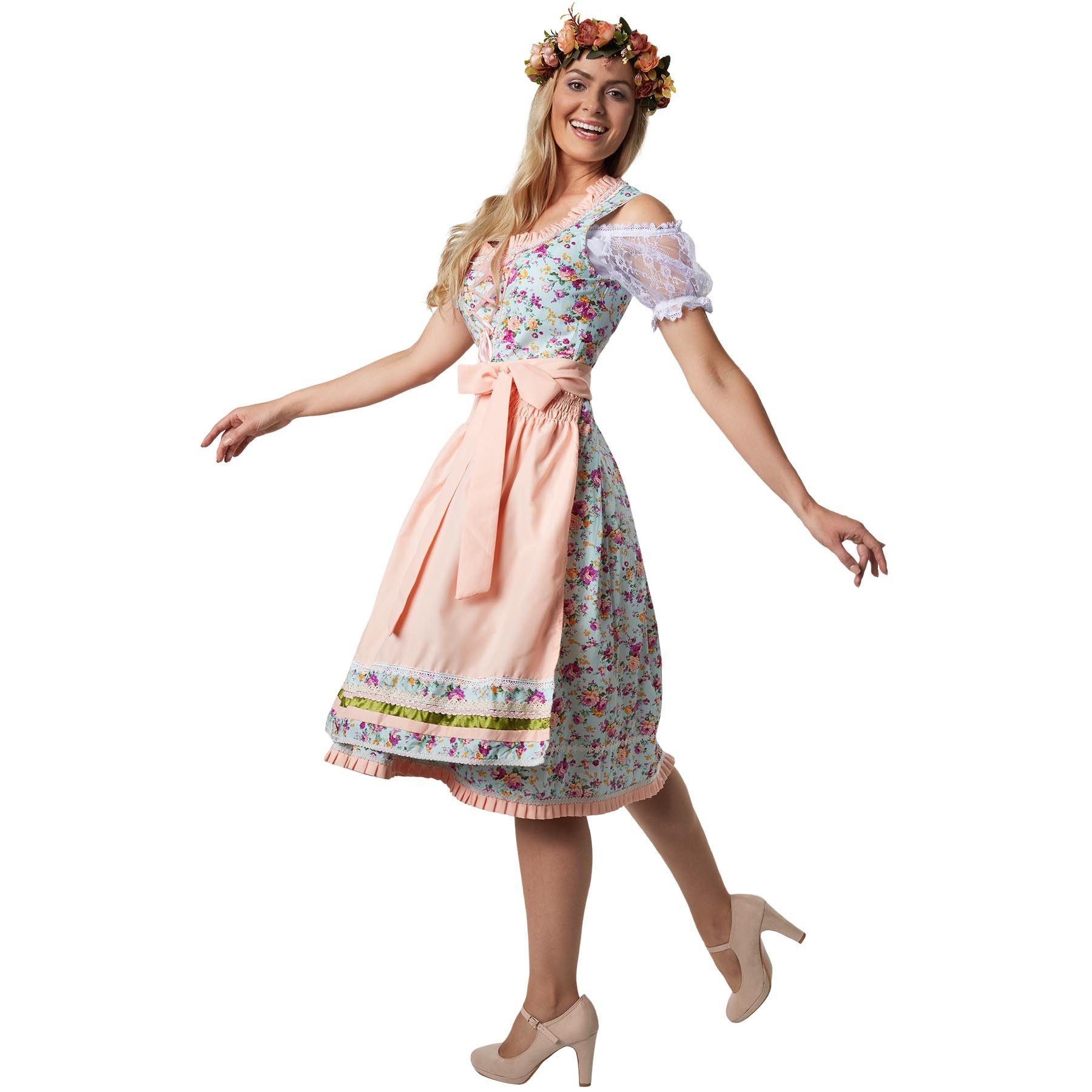 dressforfun Dirndl Frauenkostüm Midi-Dirndl Erding Modell 2