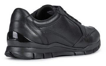 Geox D SUKIE Sneaker mit Geox-Spezial Membrane, Freizeitschuh, Halbschuh, Schnürschuh