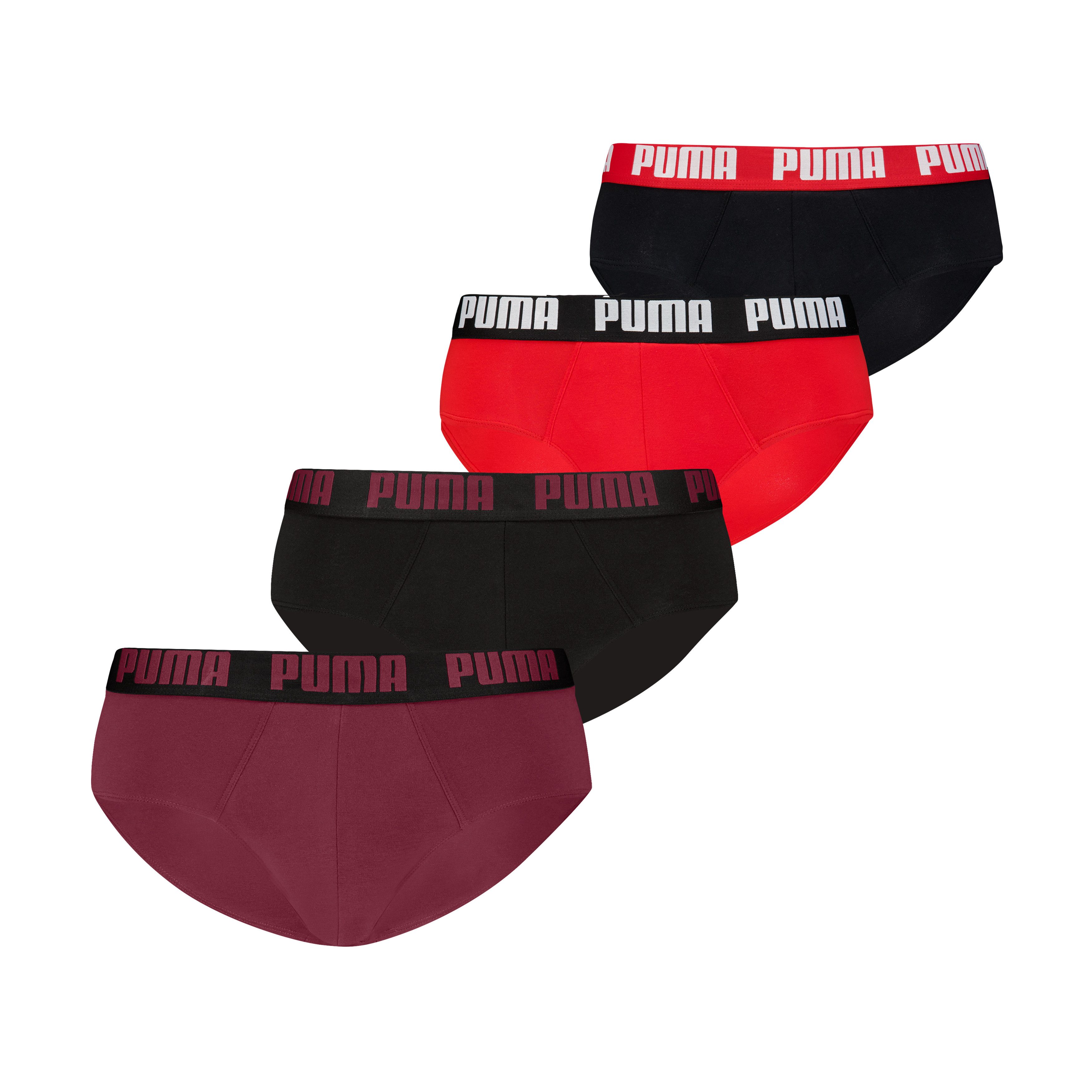 PUMA Slip PUMA MEN EVERYDAY BASIC BRIEF (4er Pack)