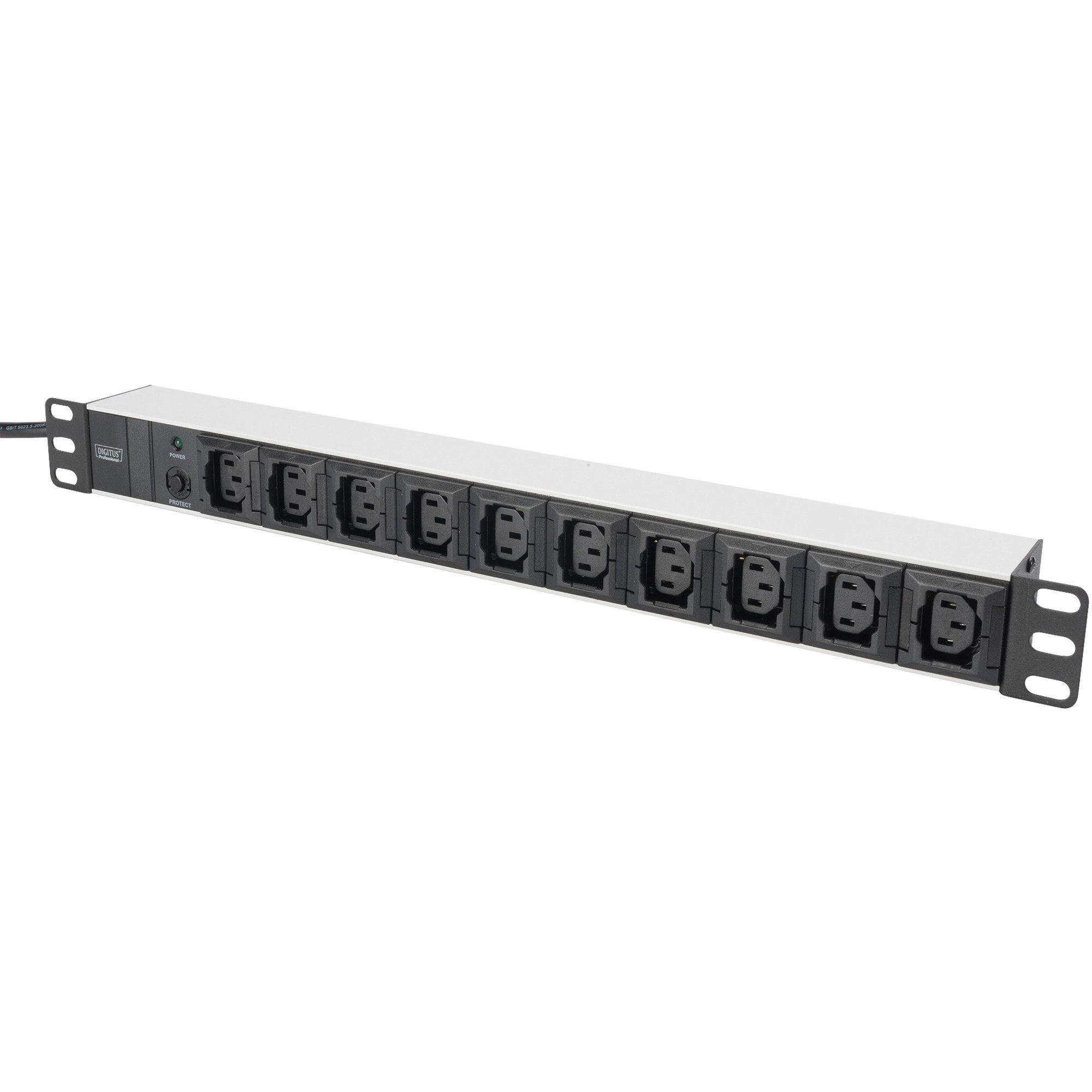 Digitus Digitus 19" Steckdosenleiste C13 mit Mehrfachsteckdose