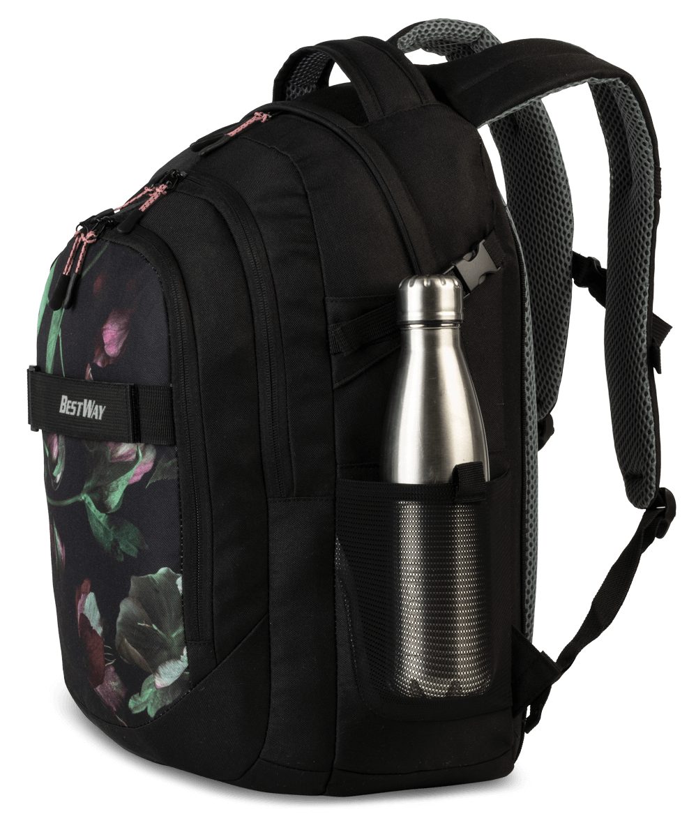 Ebaxx Schulrucksack Groß Rucksack Schulranzen Tasche Schul Mädchen Jungen
