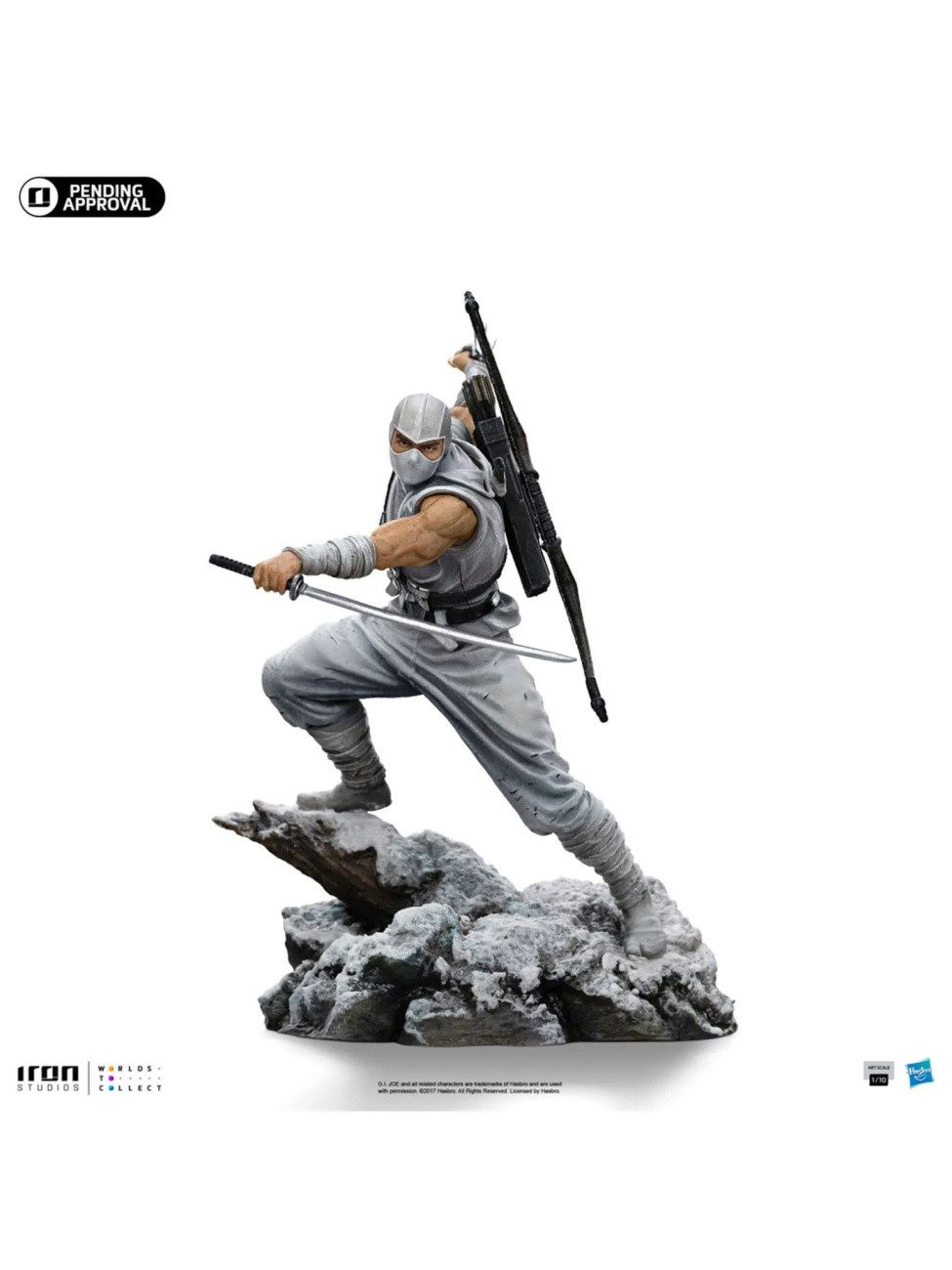 Iron Studios Merchandise-Figur GI Joe Art Scale Statue 1/10 Storm Shadow 23 cm