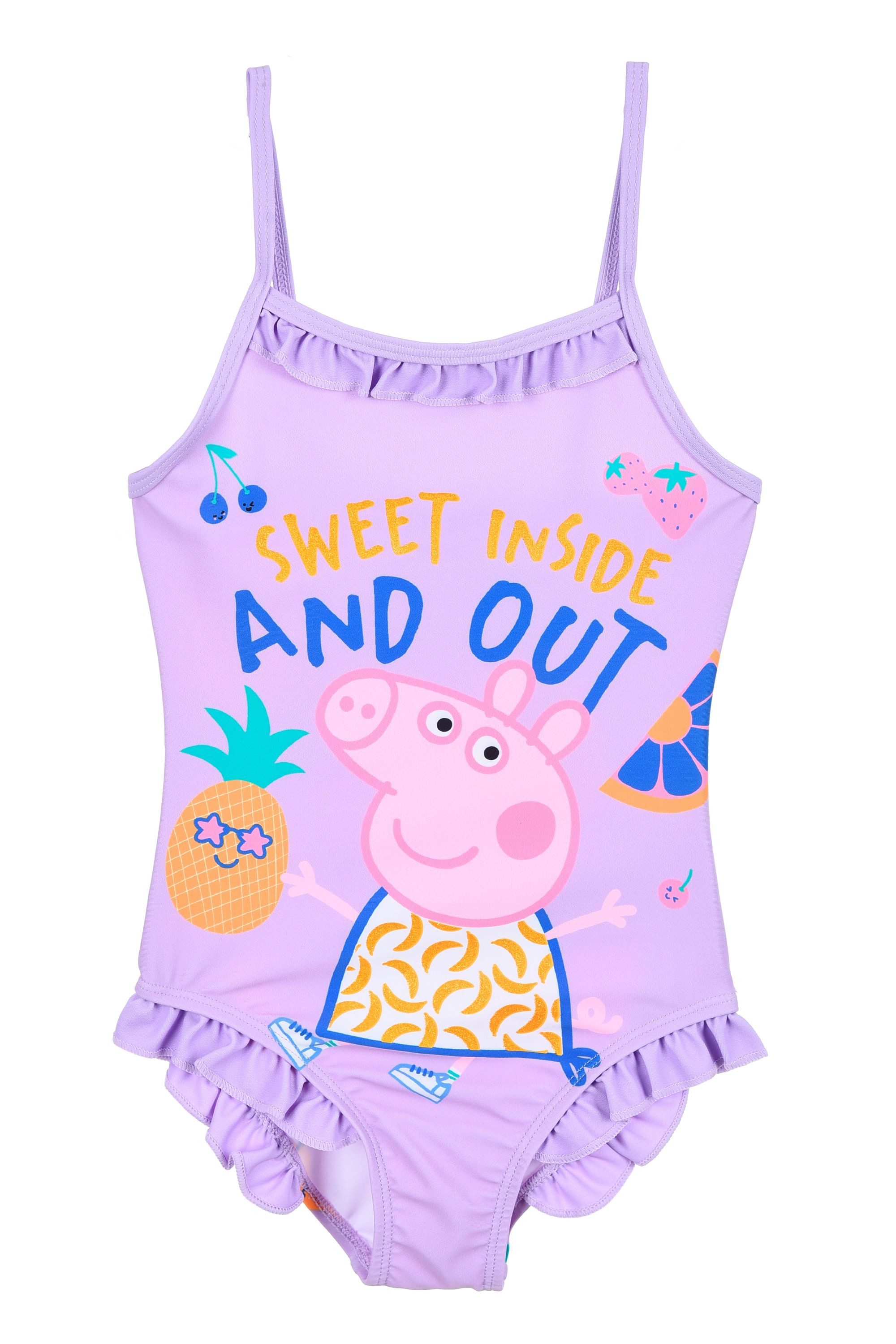 Badeanzug Peppa Pig Mädchen Badeanzug Peppa Wutz