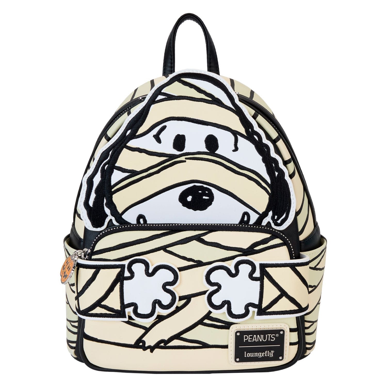Loungefly Minirucksack Peanuts by Loungefly Mini-Rucksack Snoopy Mummy Cosplay (1-tlg), Detailiert und Hochwertig