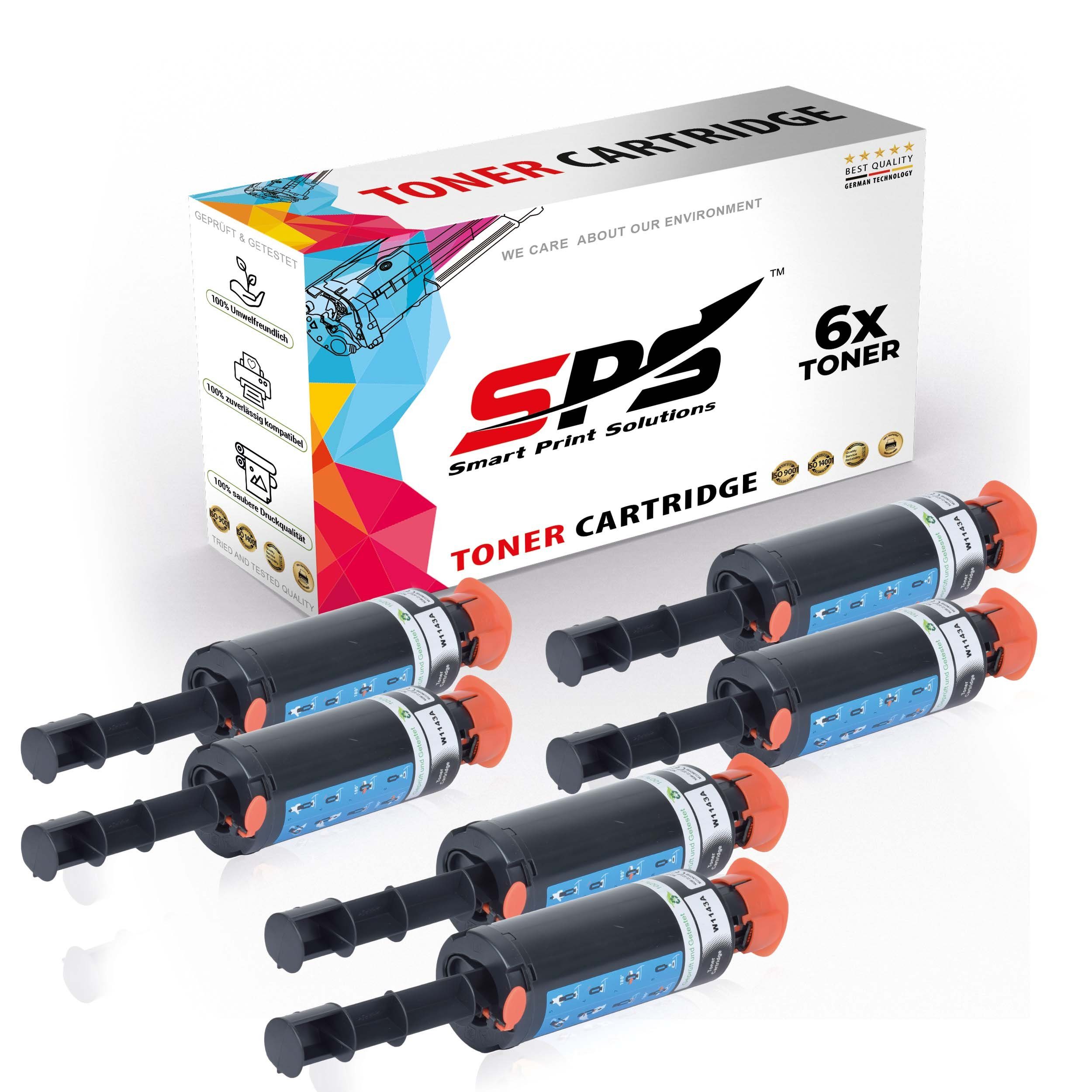 SPS Kompatibel für HP NS (für 143A HP, Pack, W1143AD Laser Nachfülltinte 1001NW 3er x)